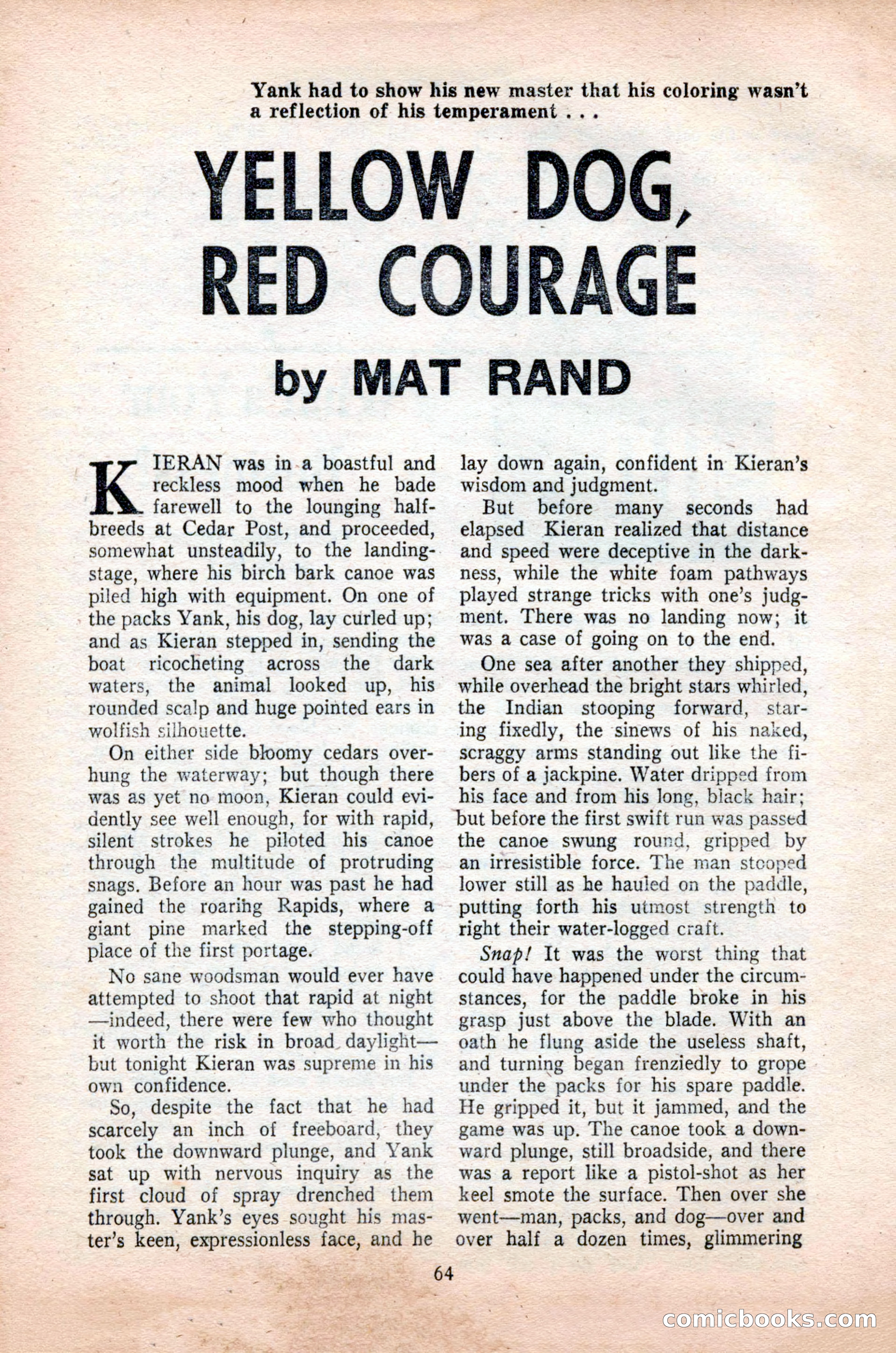 Famous Western, October 1955 — page 64 of 100