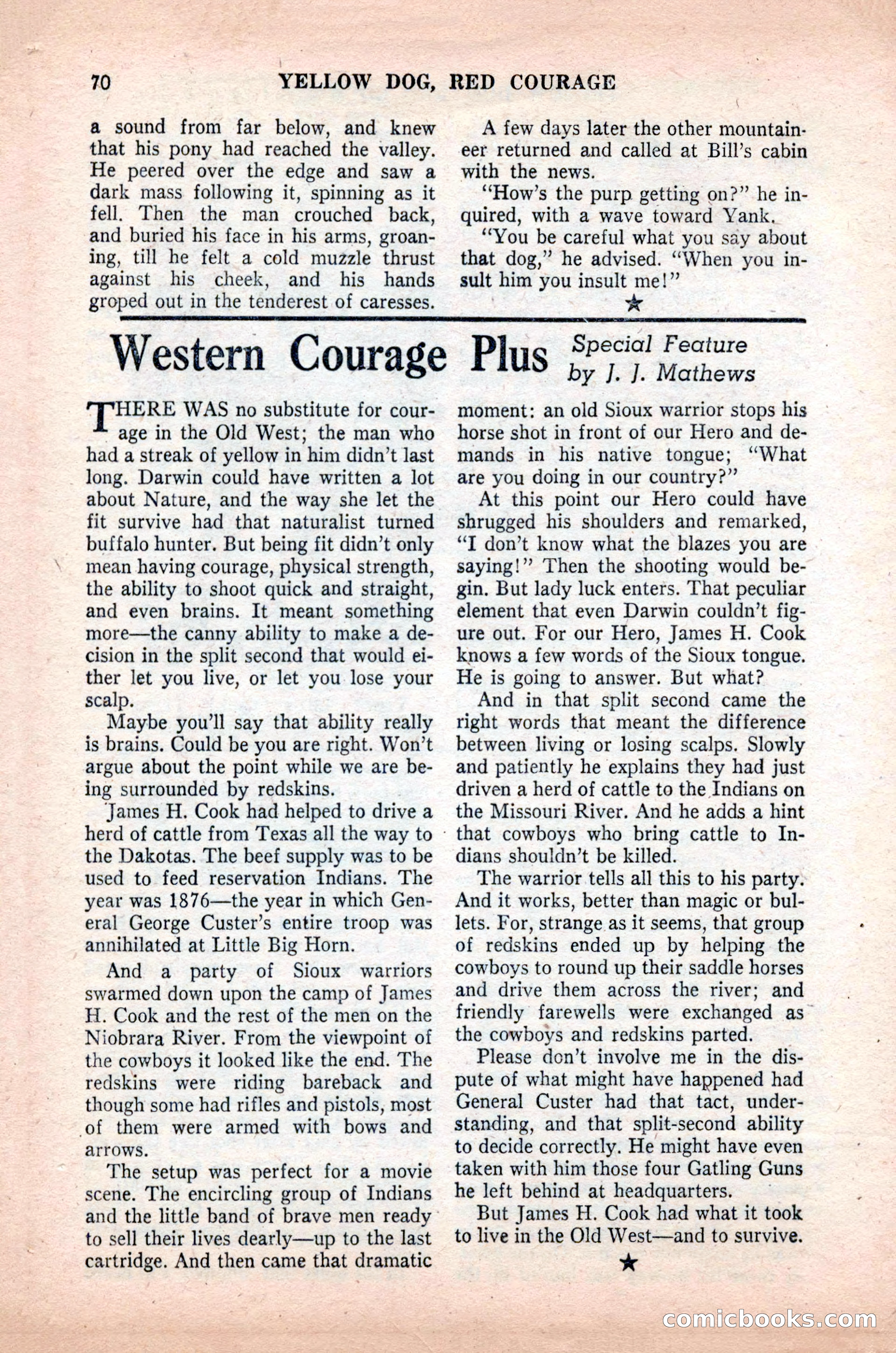 Famous Western, October 1955 — page 70 of 100