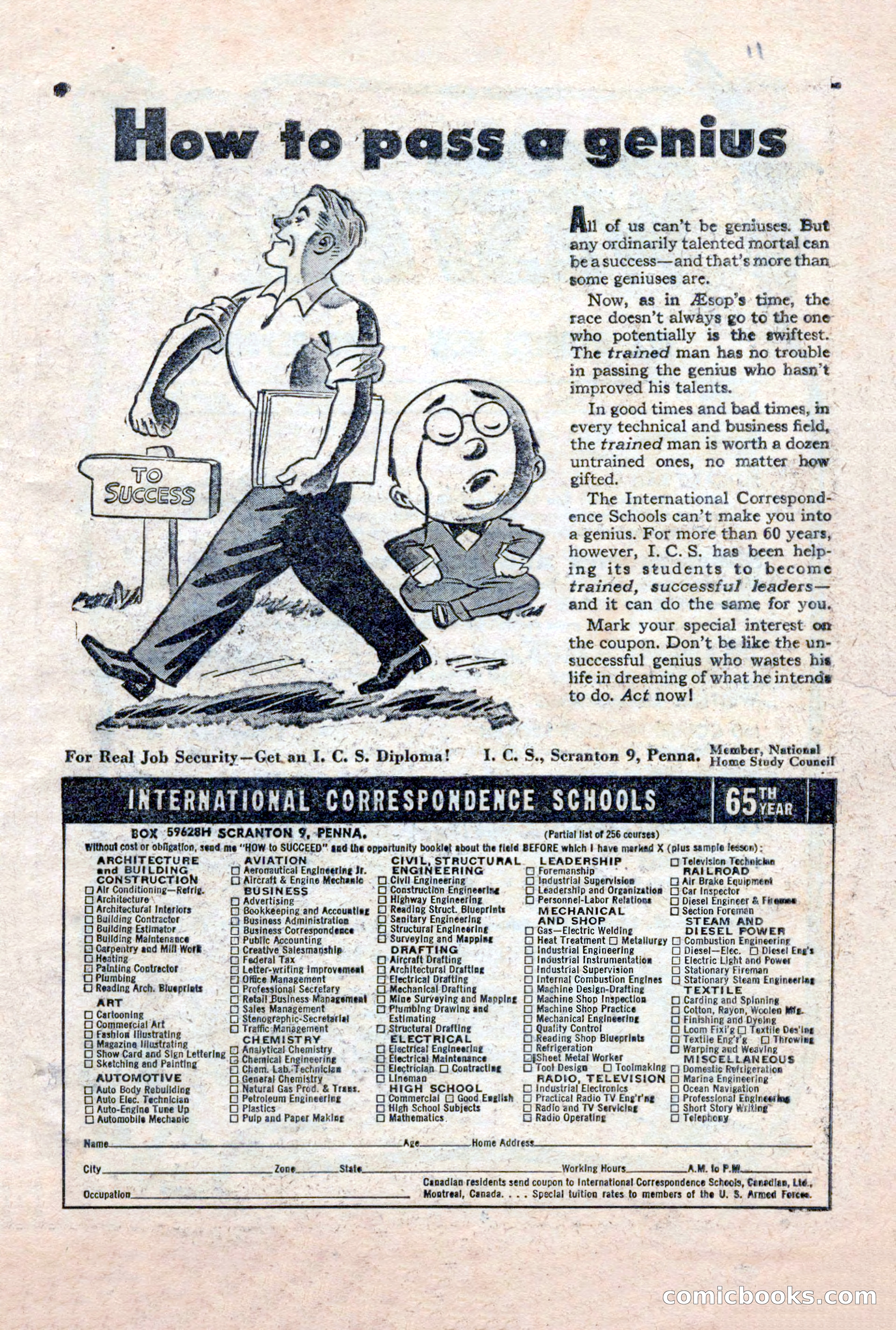 Famous Western, October 1956 — page 3 of 100