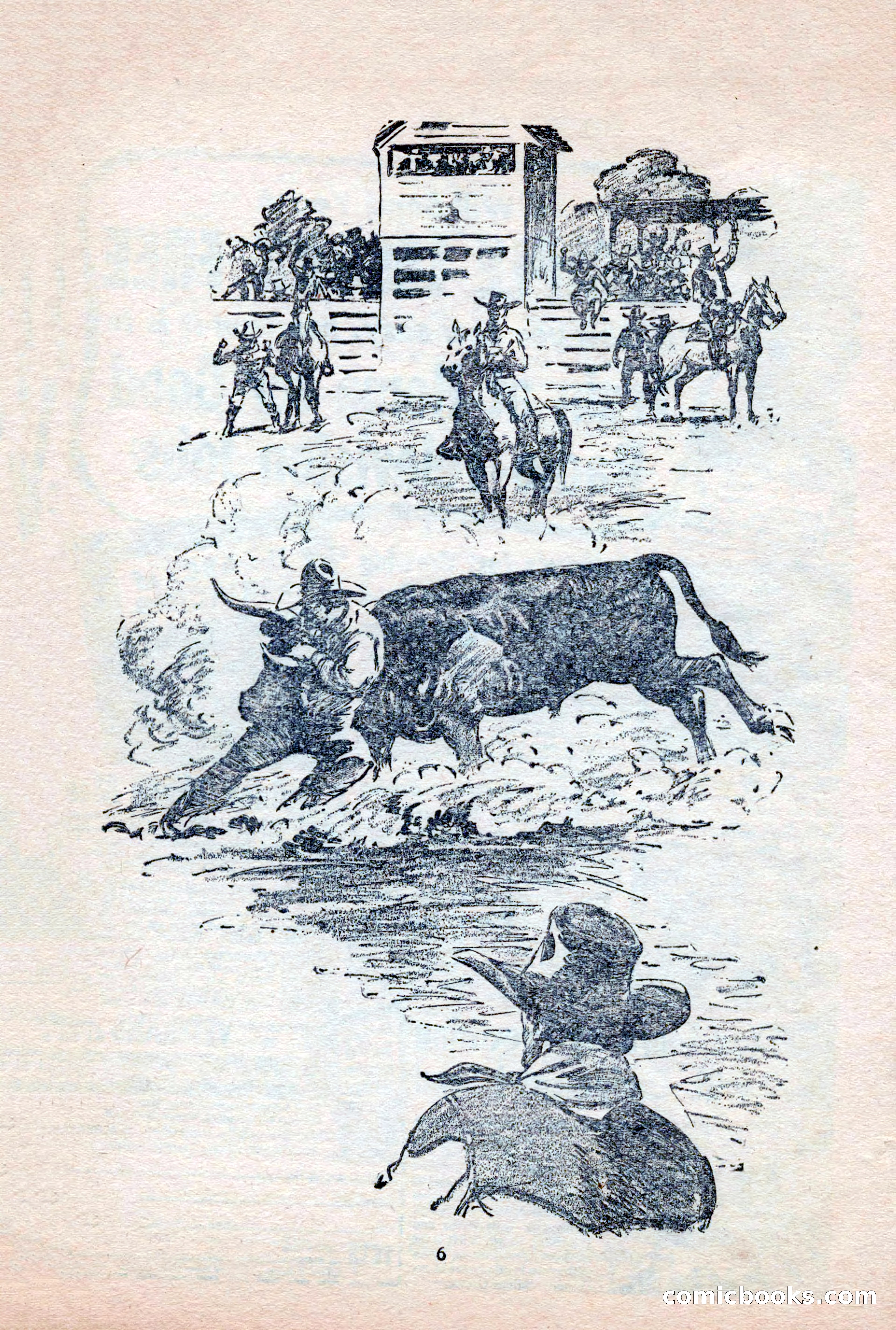 Famous Western, October 1956 — page 6 of 100