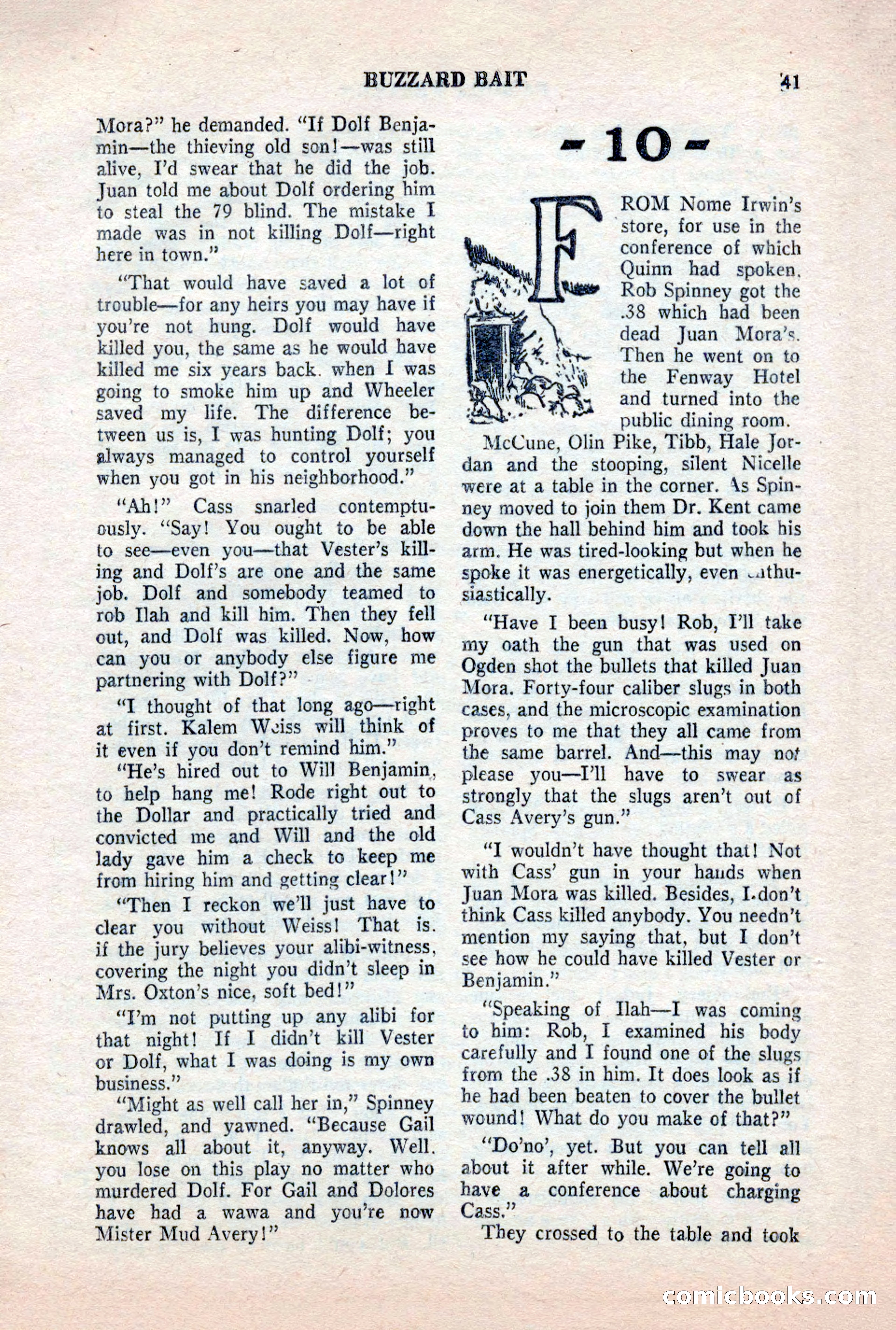 Famous Western, October 1956 — page 41 of 100