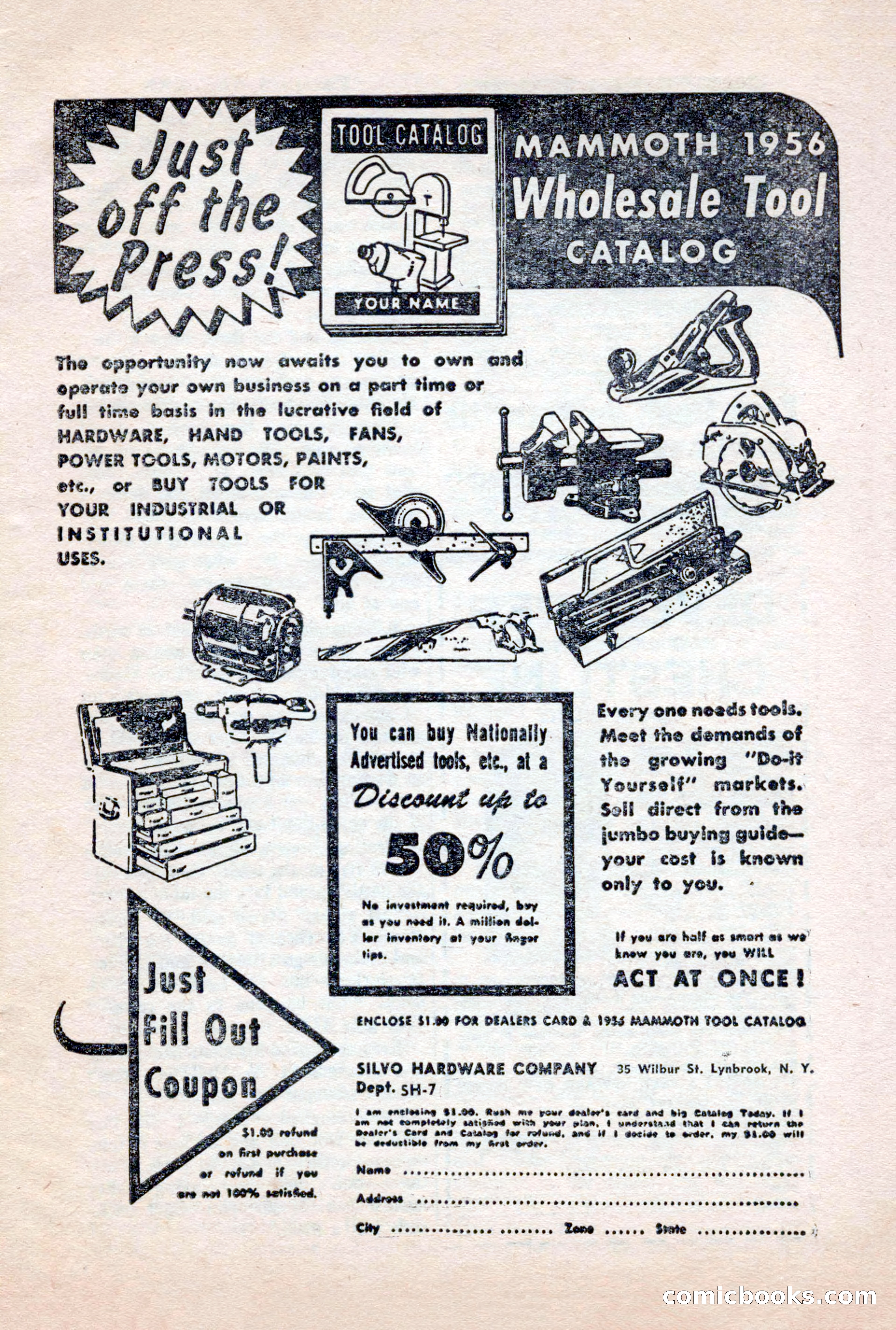 Famous Western, October 1956 — page 95 of 100