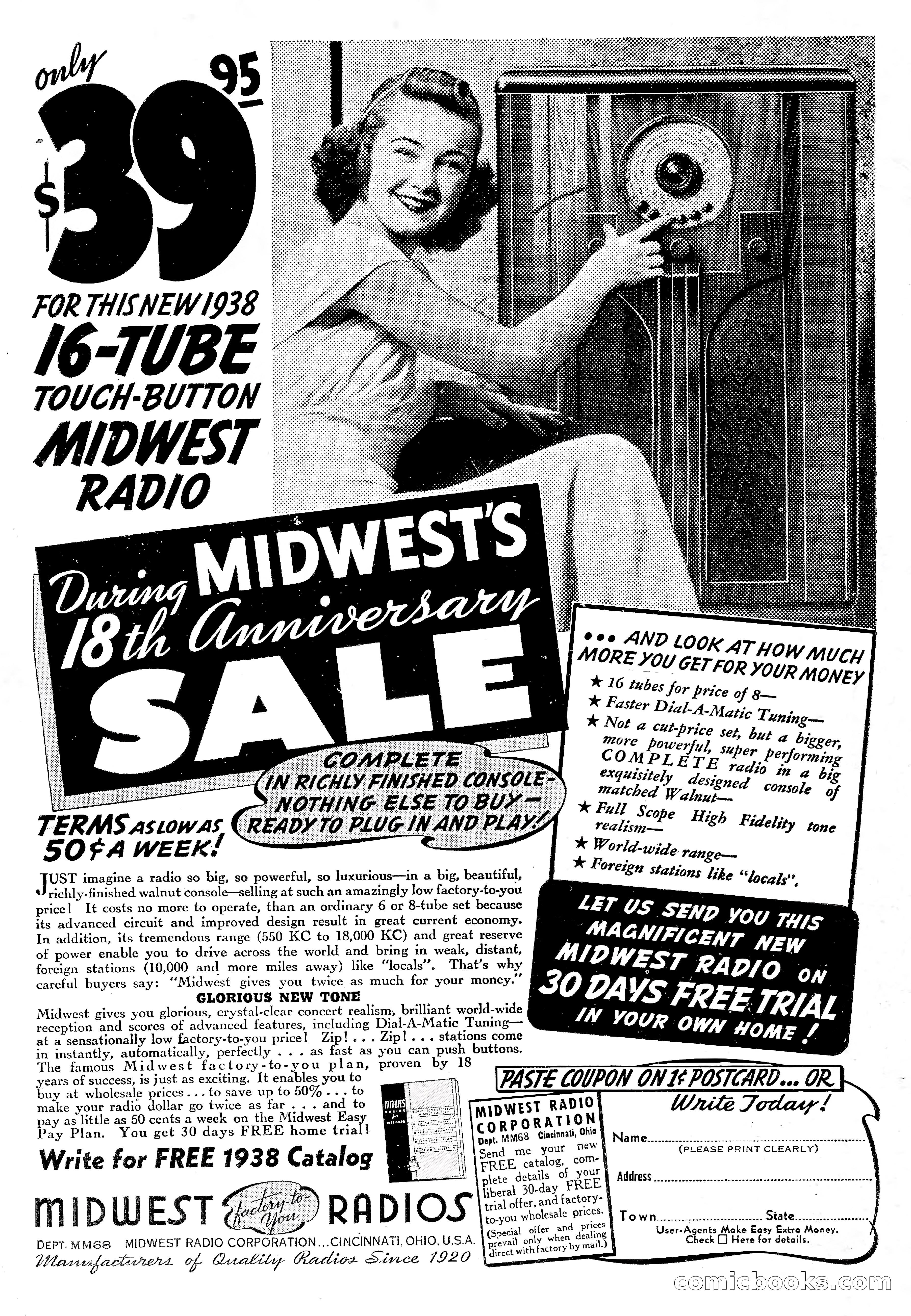 Famous Western, March 1938 — page 2 of 116