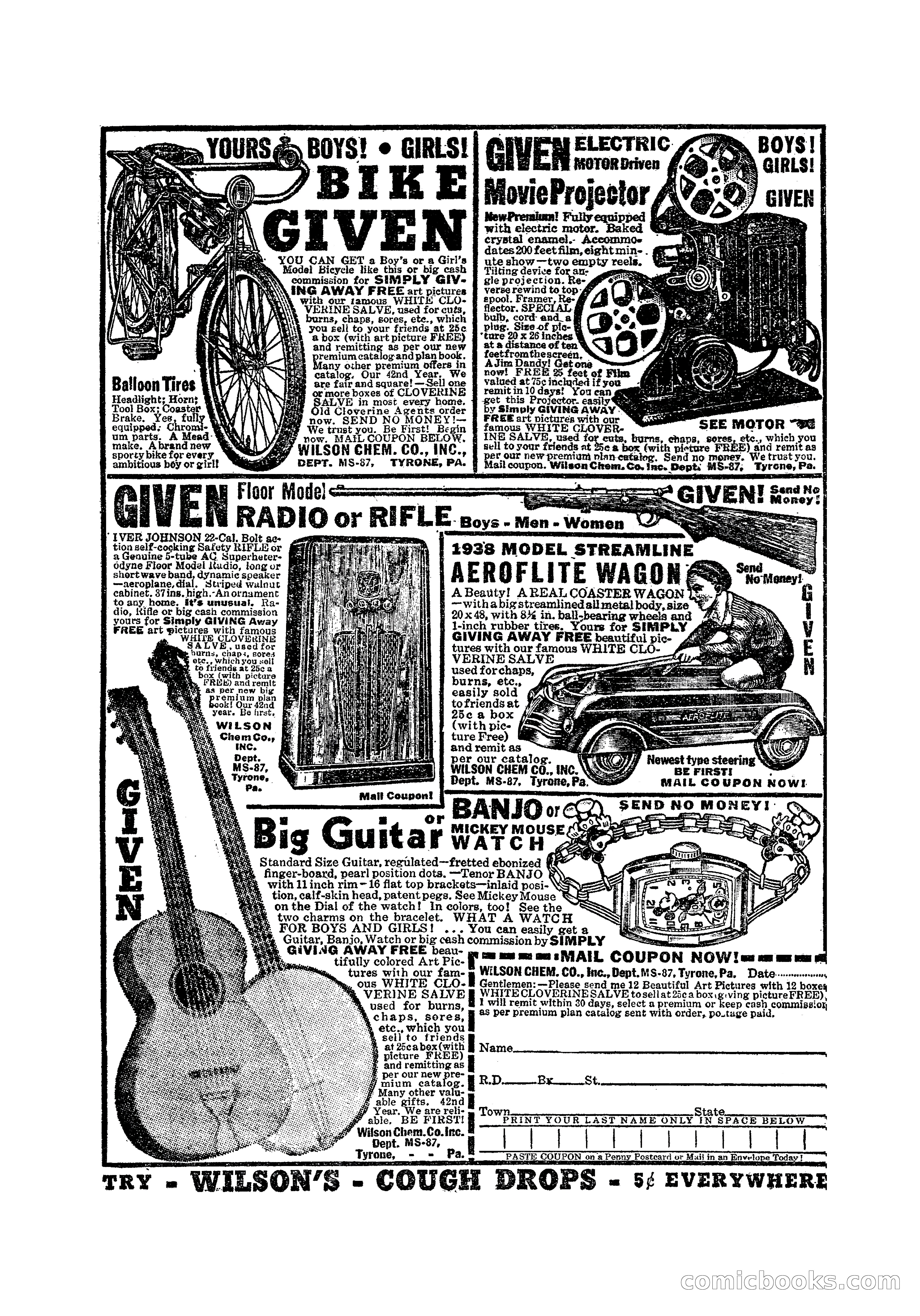 Famous Western, March 1938 — page 7 of 116