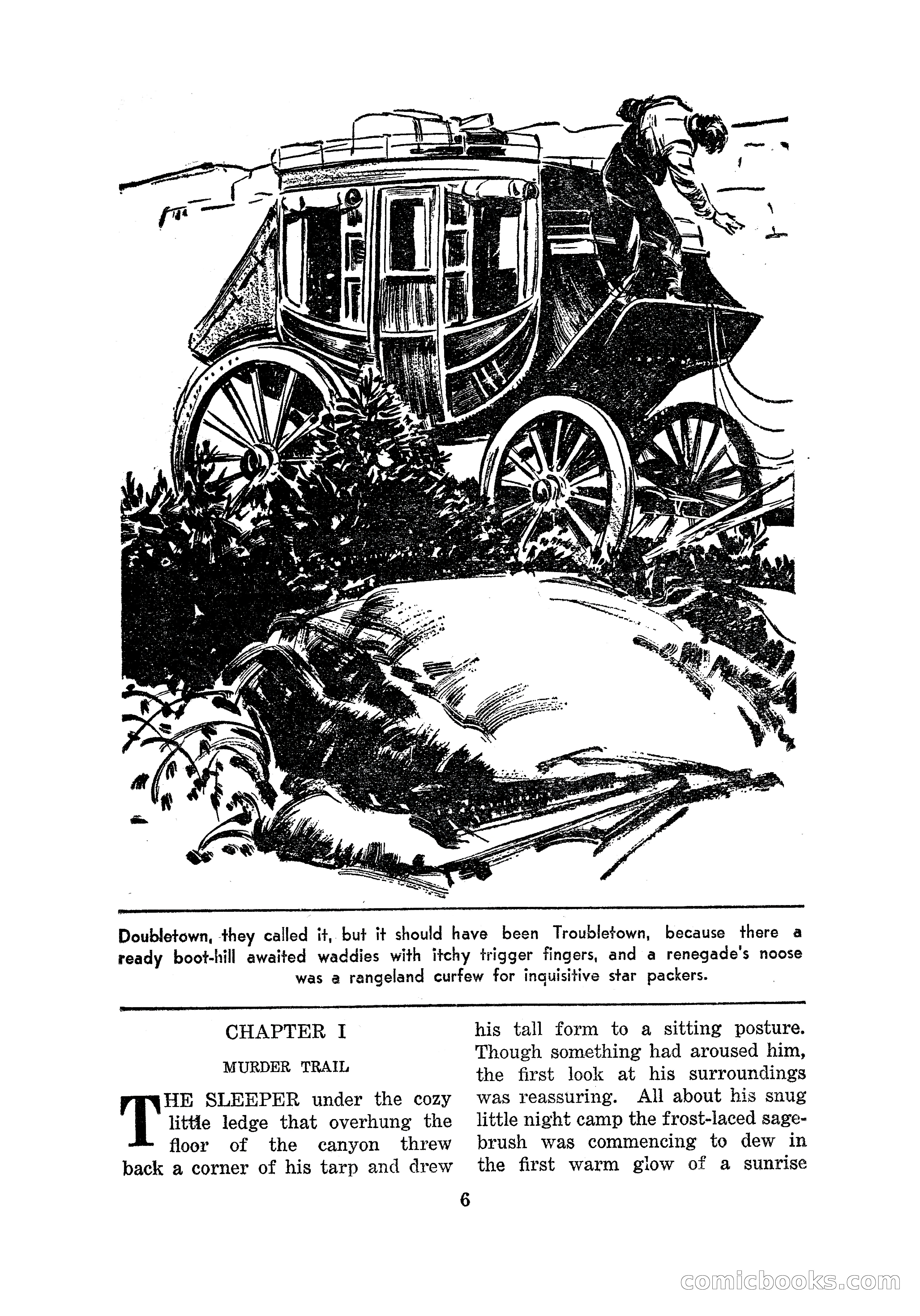 Famous Western, March 1938 — page 8 of 116