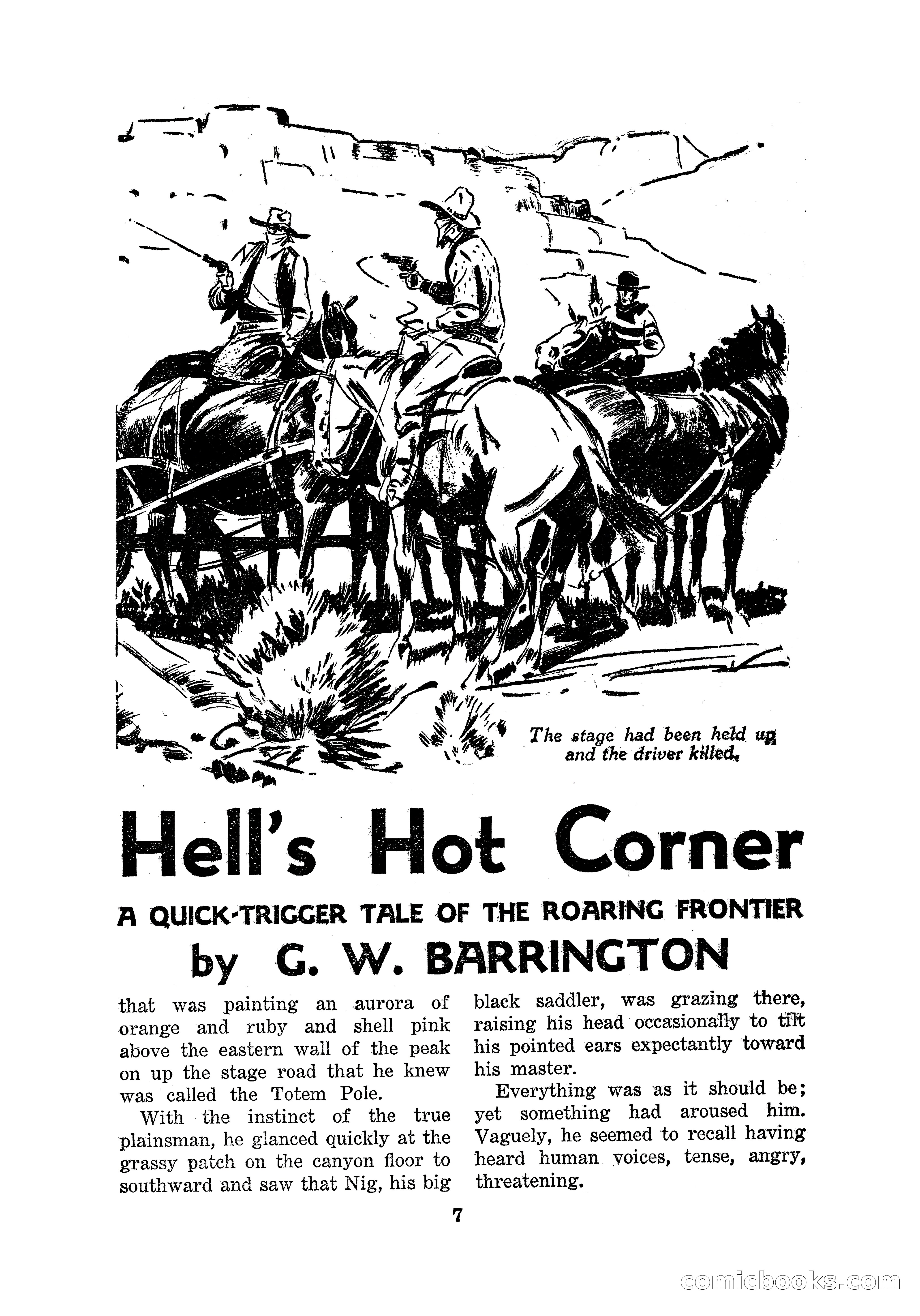 Famous Western, March 1938 — page 9 of 116