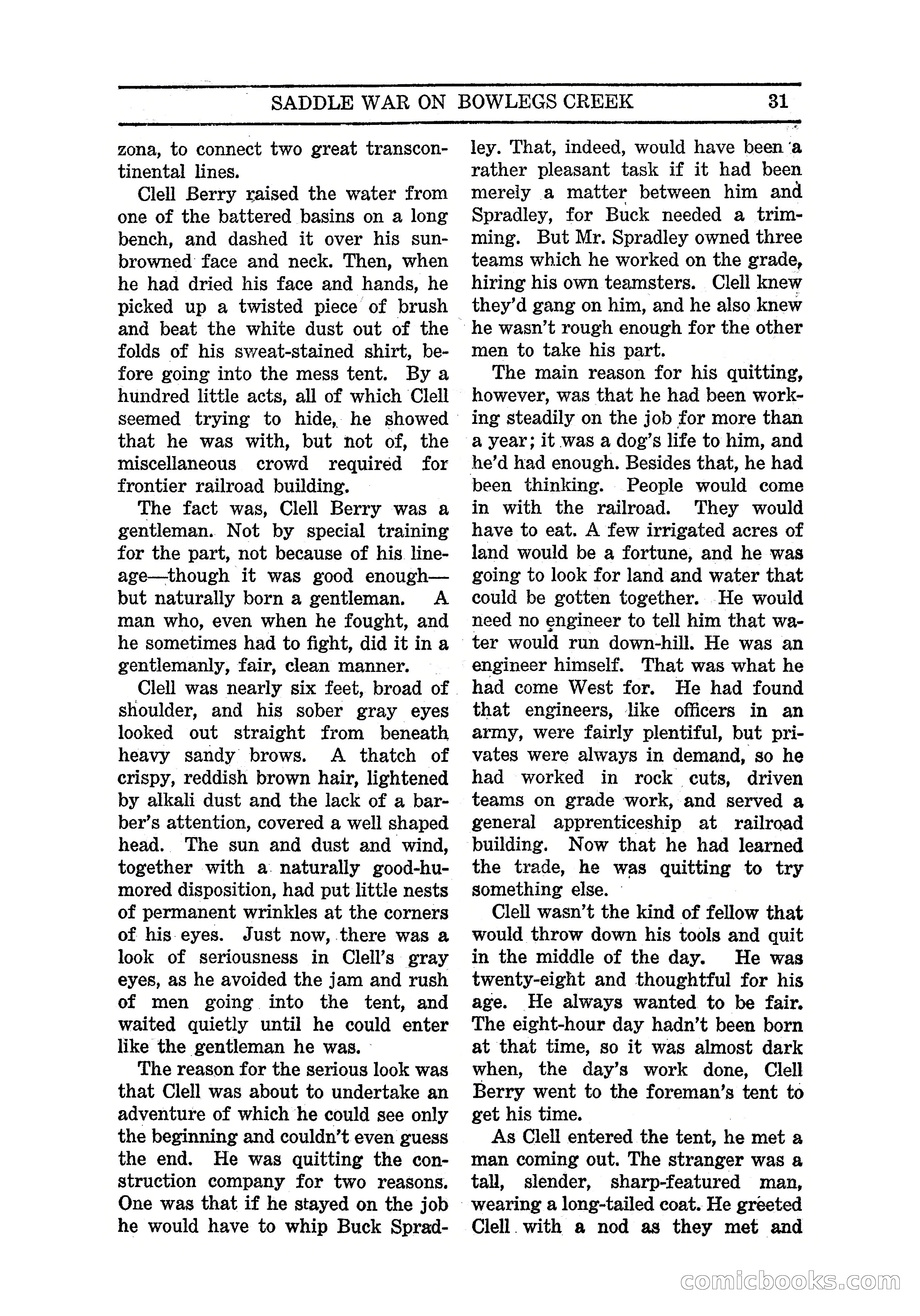 Famous Western, March 1938 — page 33 of 116
