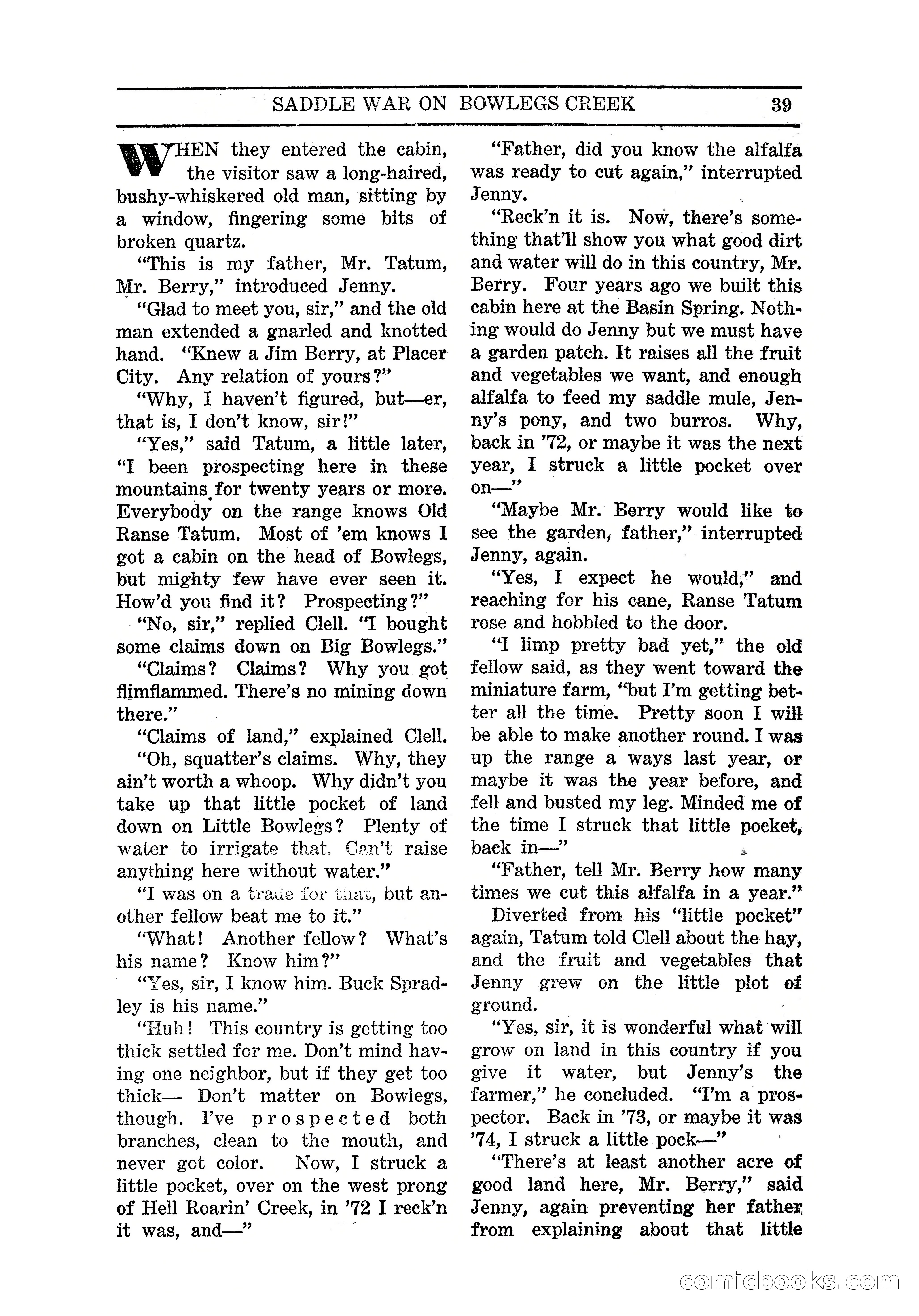 Famous Western, March 1938 — page 41 of 116