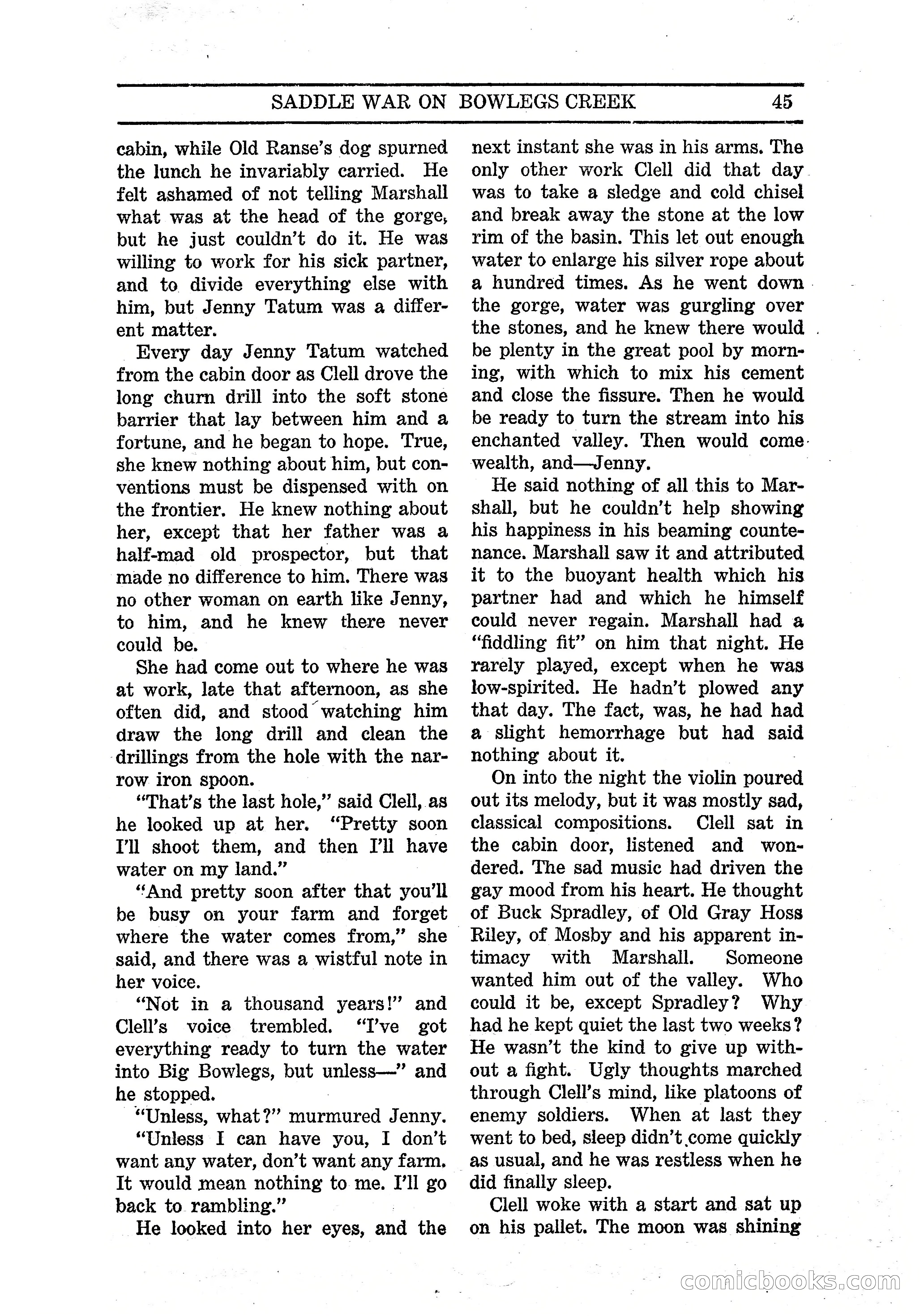Famous Western, March 1938 — page 47 of 116