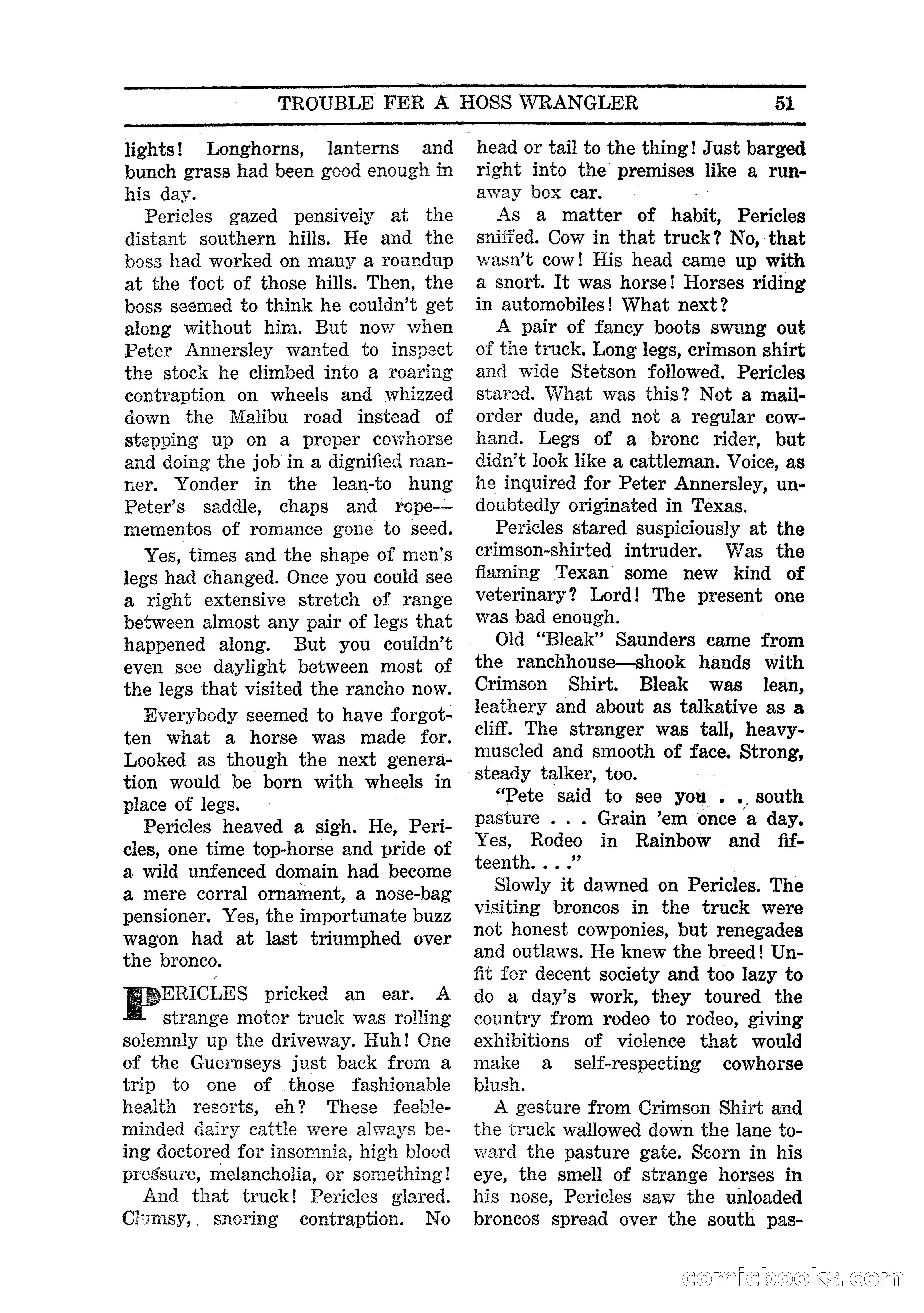 Famous Western, March 1938 — page 53 of 116