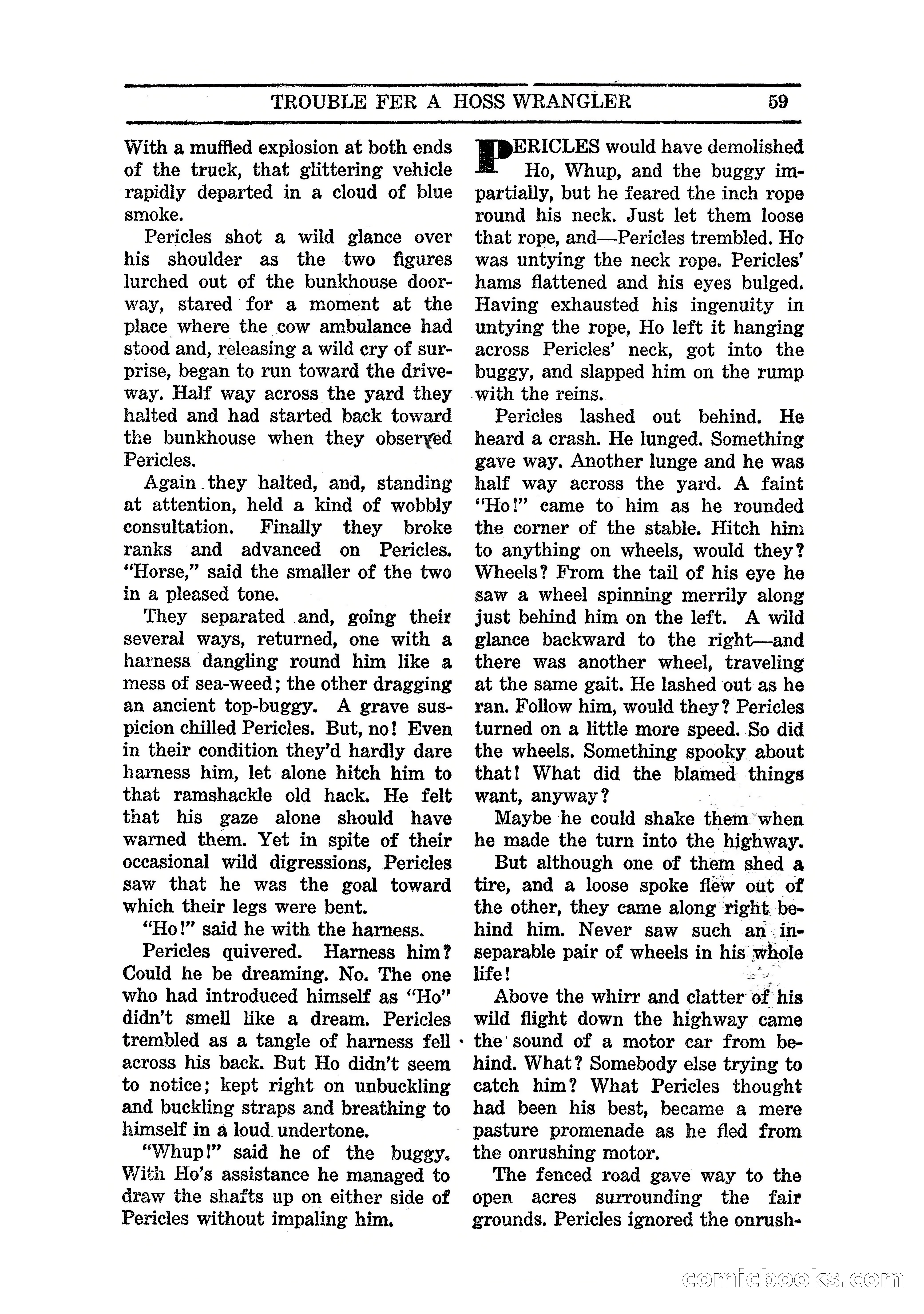 Famous Western, March 1938 — page 61 of 116