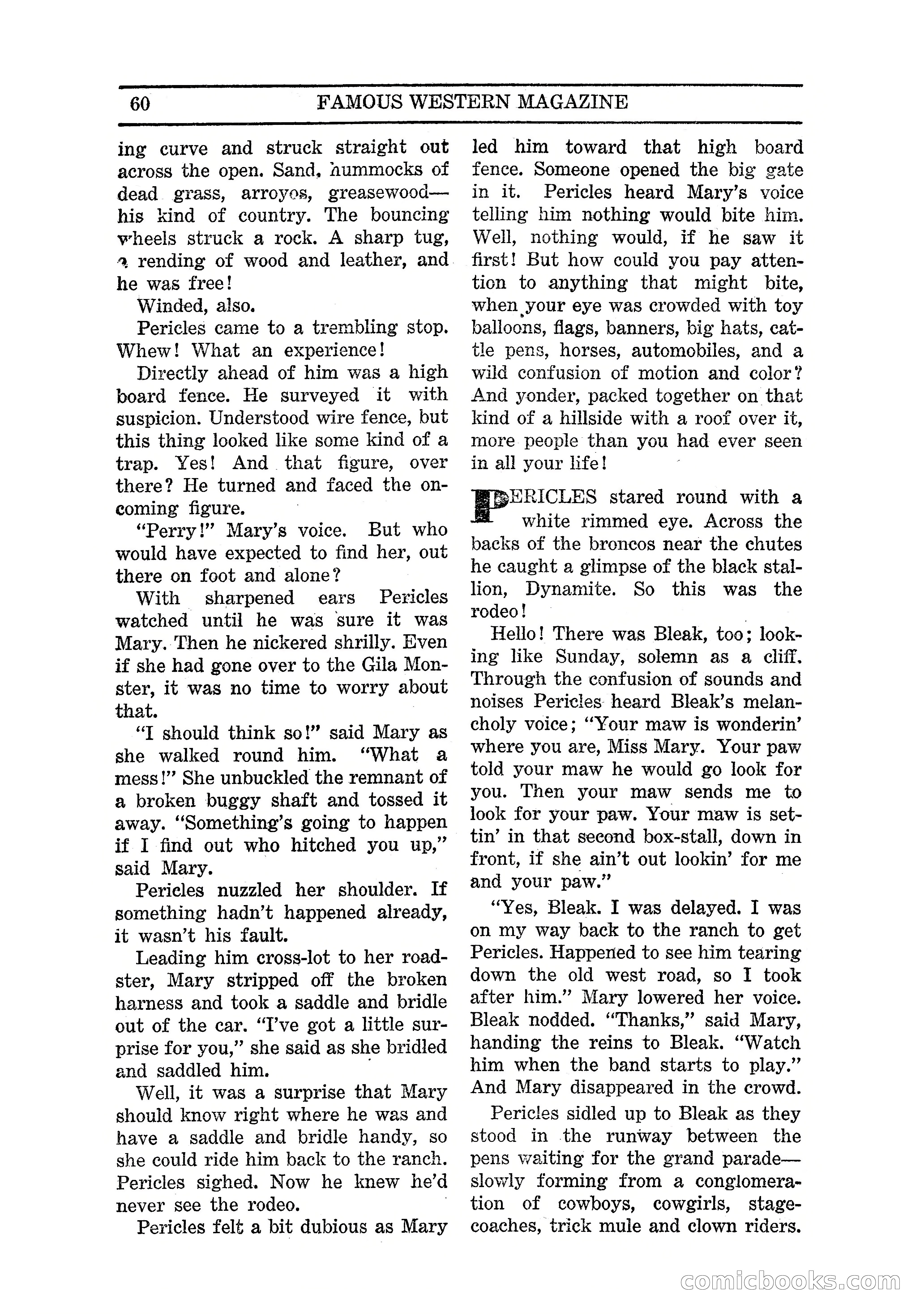 Famous Western, March 1938 — page 62 of 116