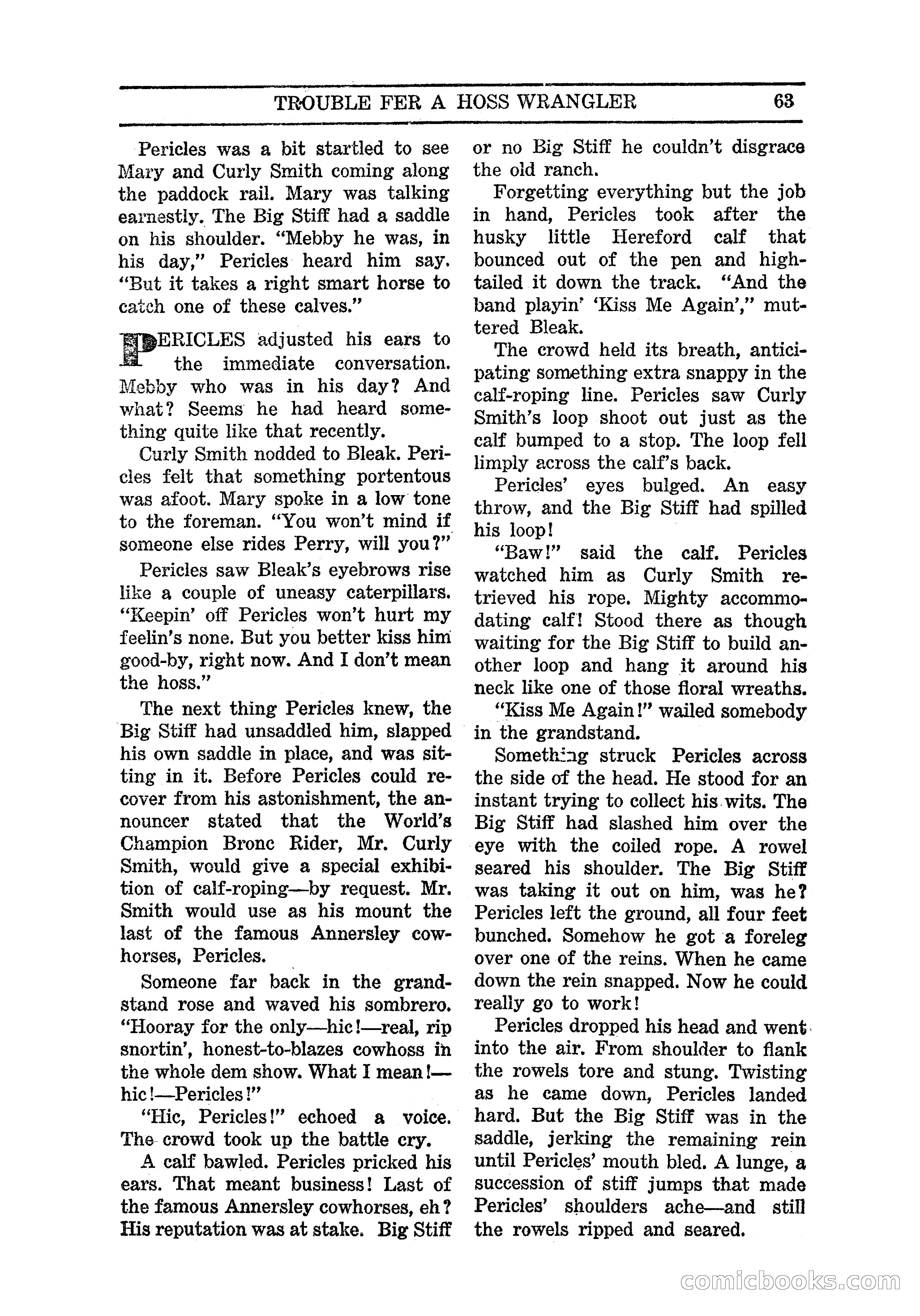 Famous Western, March 1938 — page 65 of 116