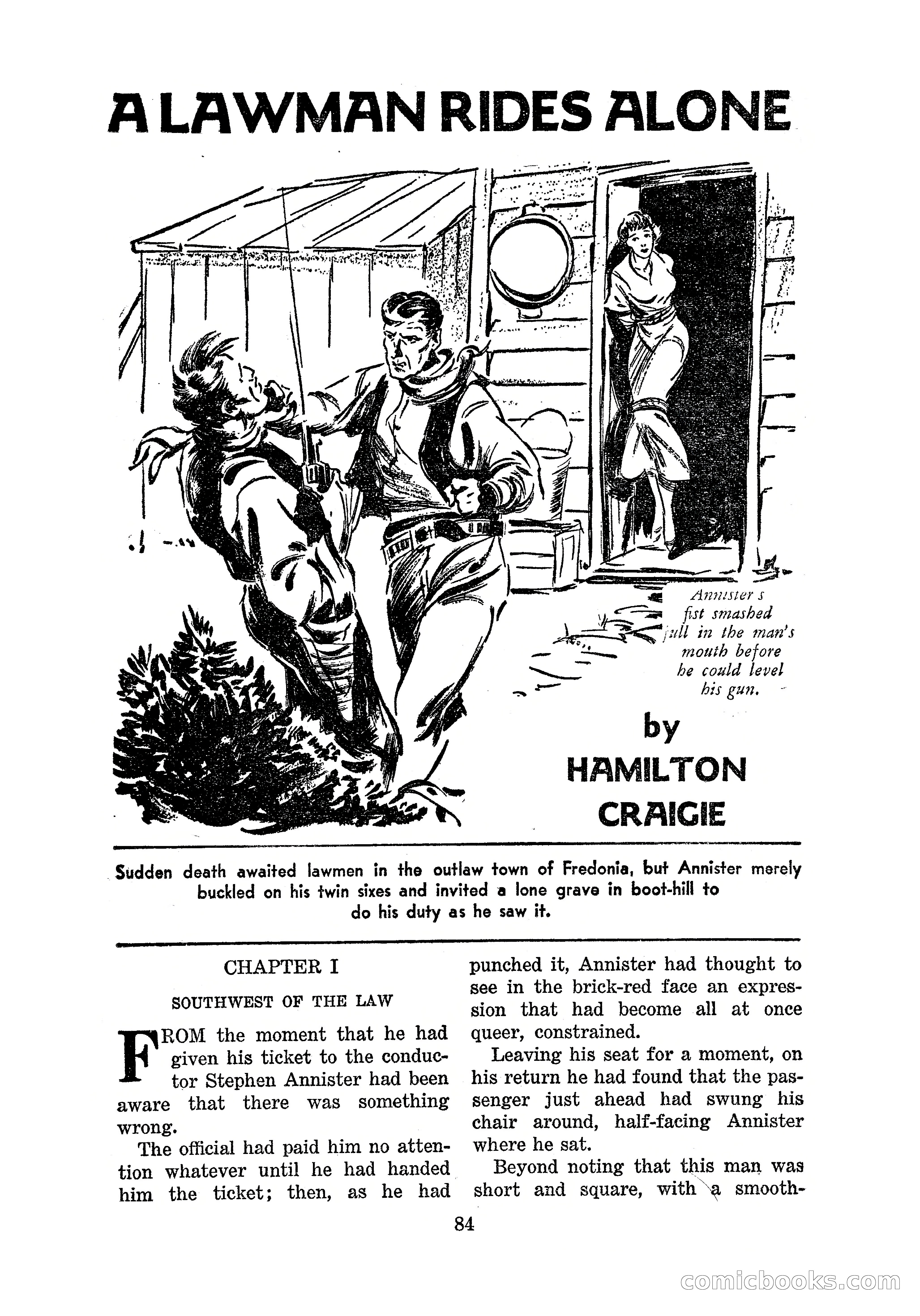Famous Western, March 1938 — page 86 of 116