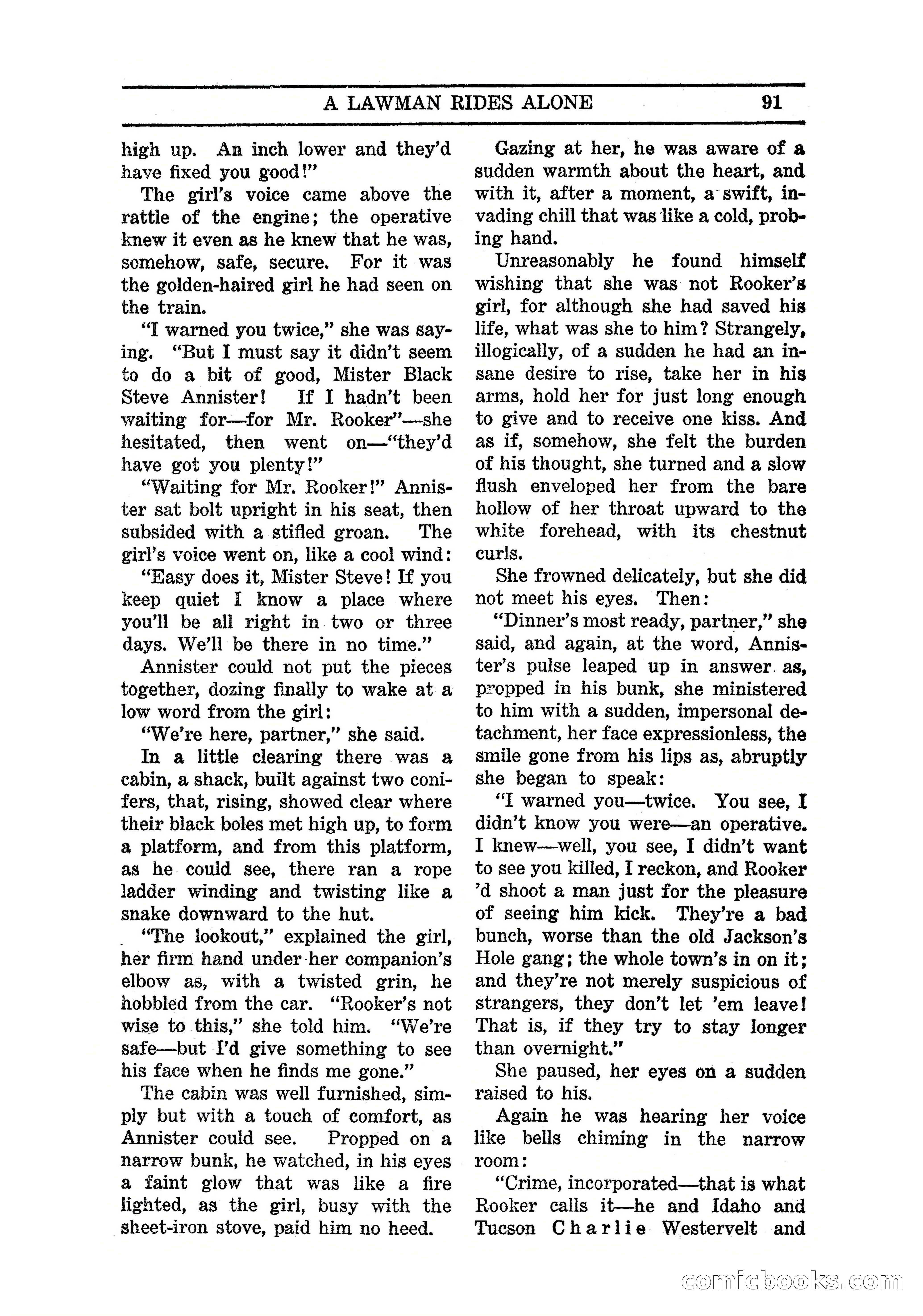 Famous Western, March 1938 — page 93 of 116