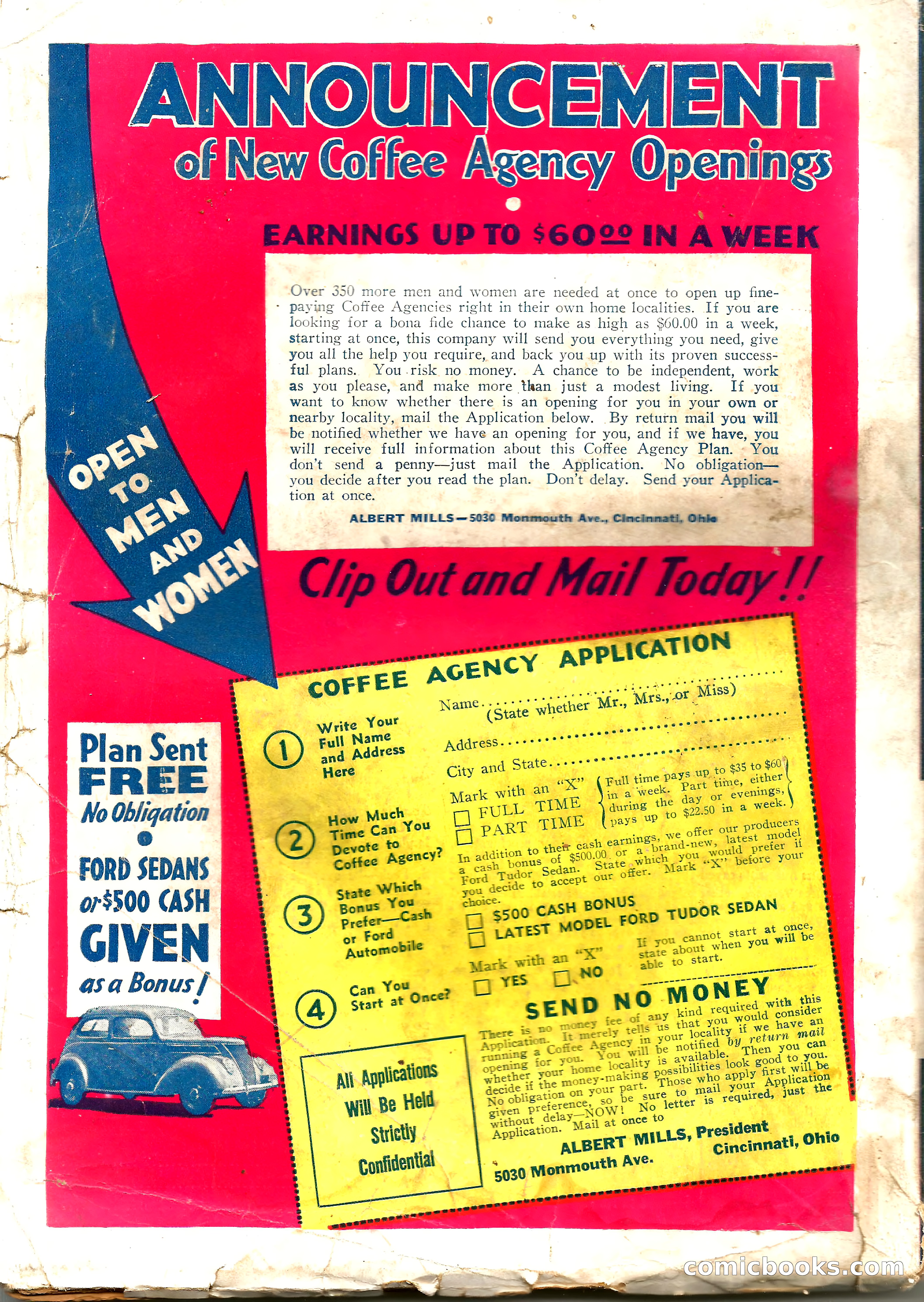 Famous Western, March 1938 — page 116 of 116