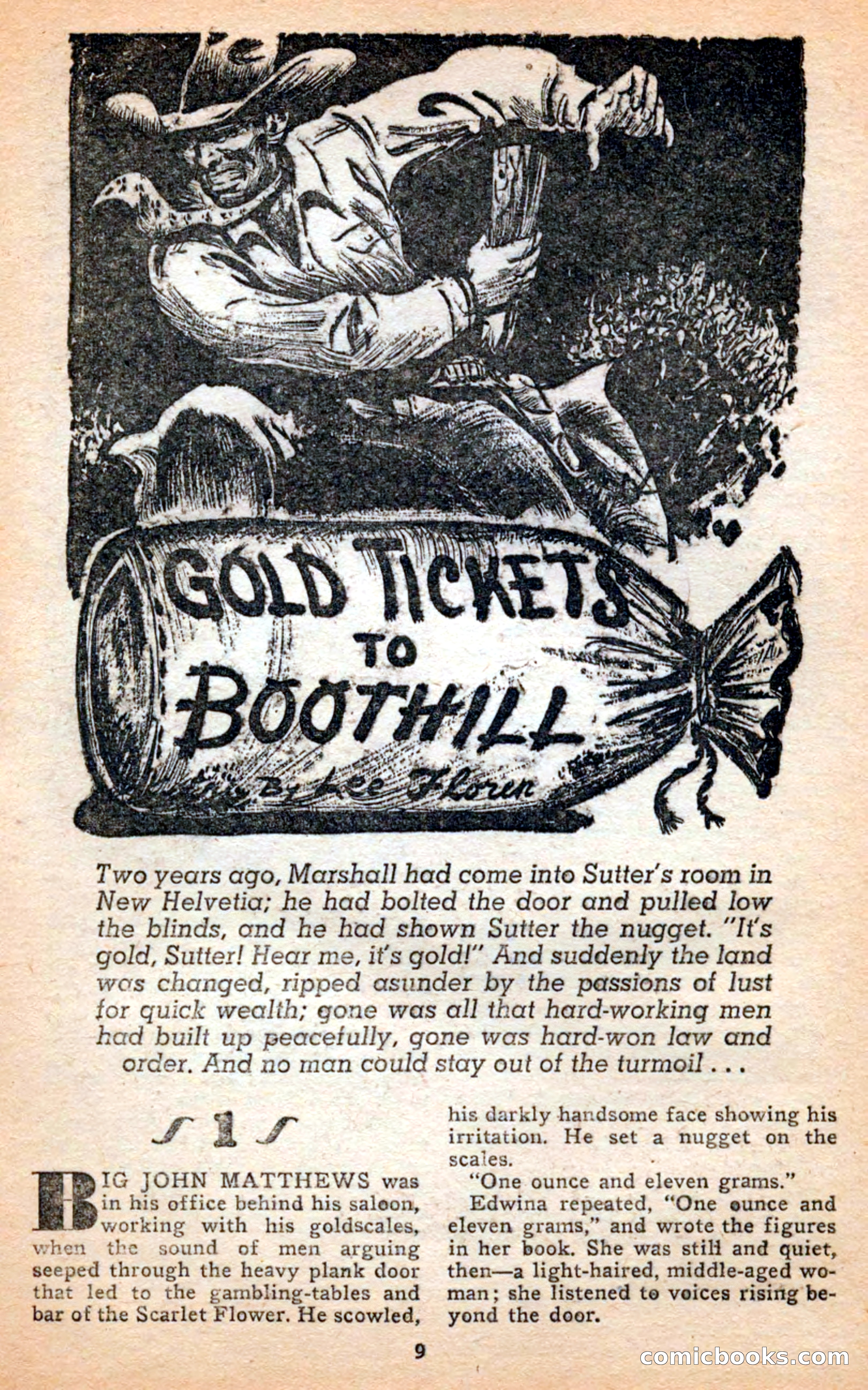 Famous Western, April 1948 — page 9 of 101