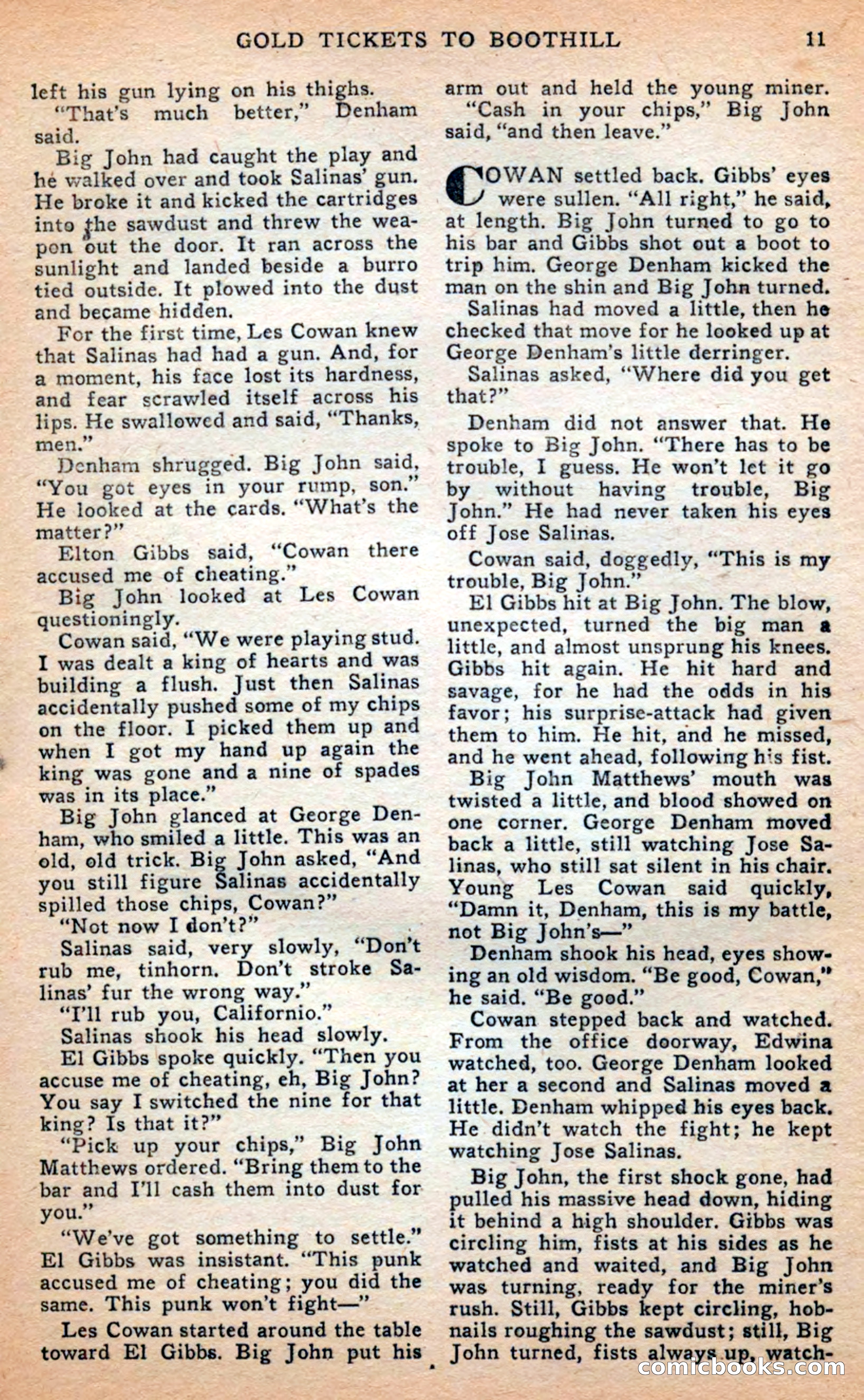 Famous Western, April 1948 — page 11 of 101