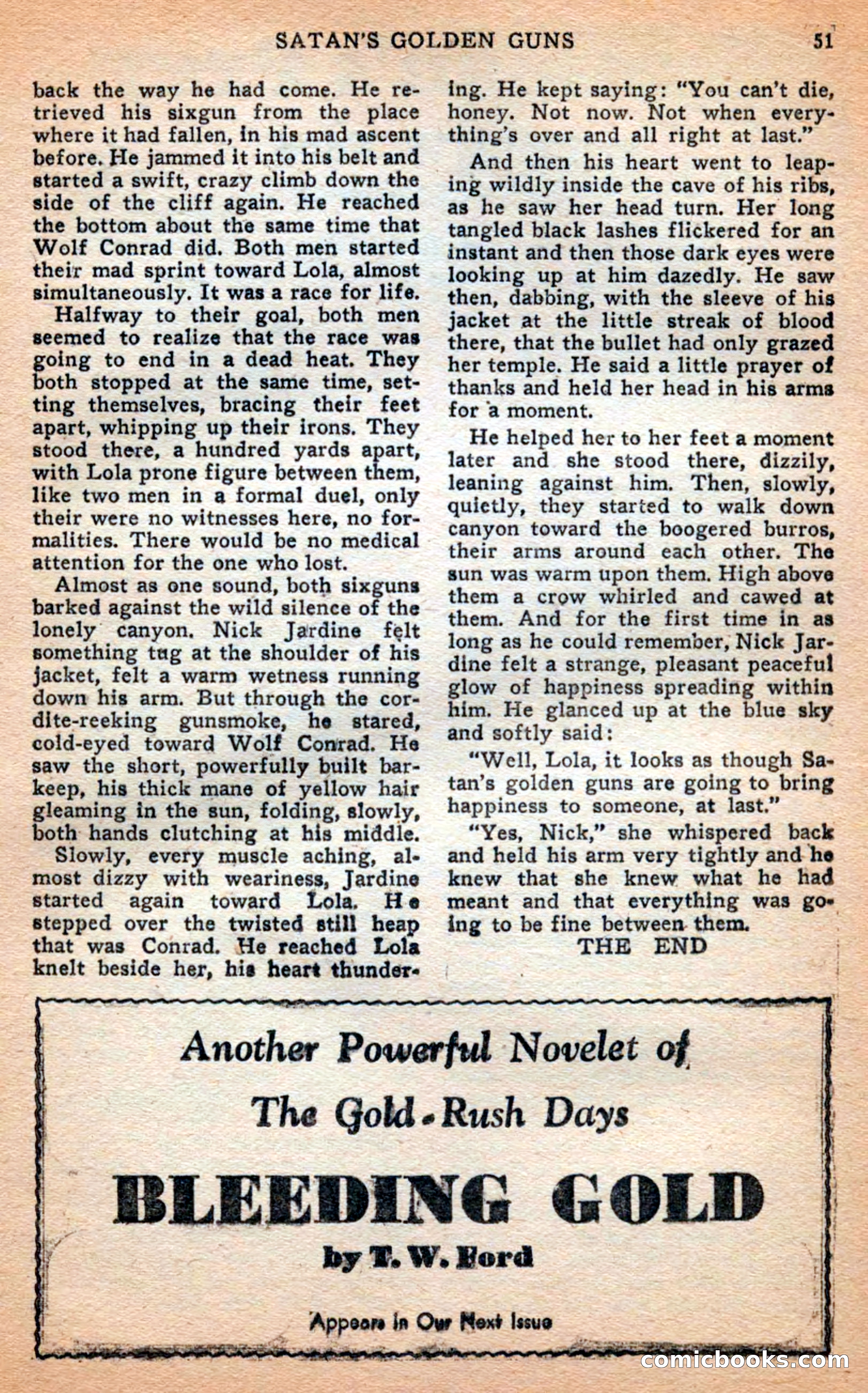 Famous Western, April 1948 — page 51 of 101