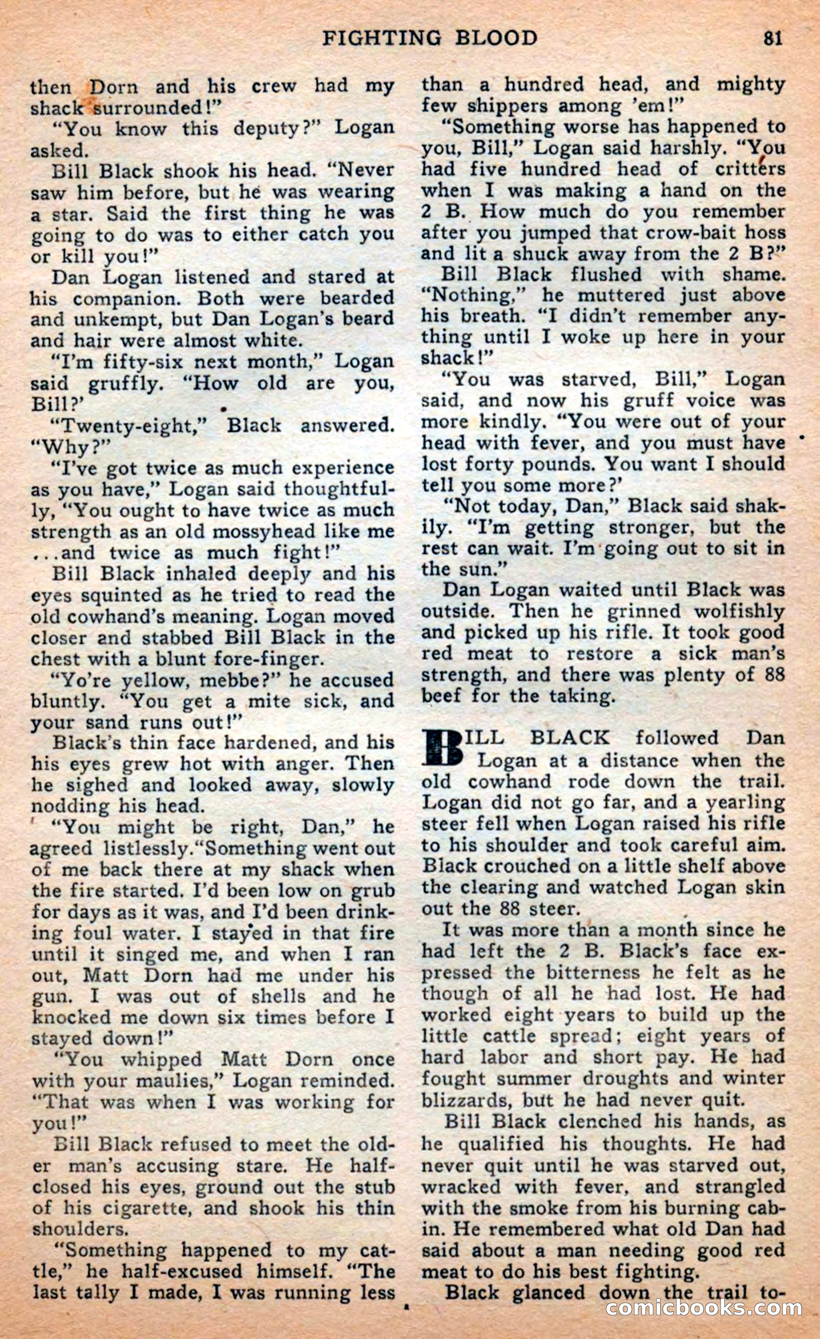Famous Western, April 1948 — page 81 of 101