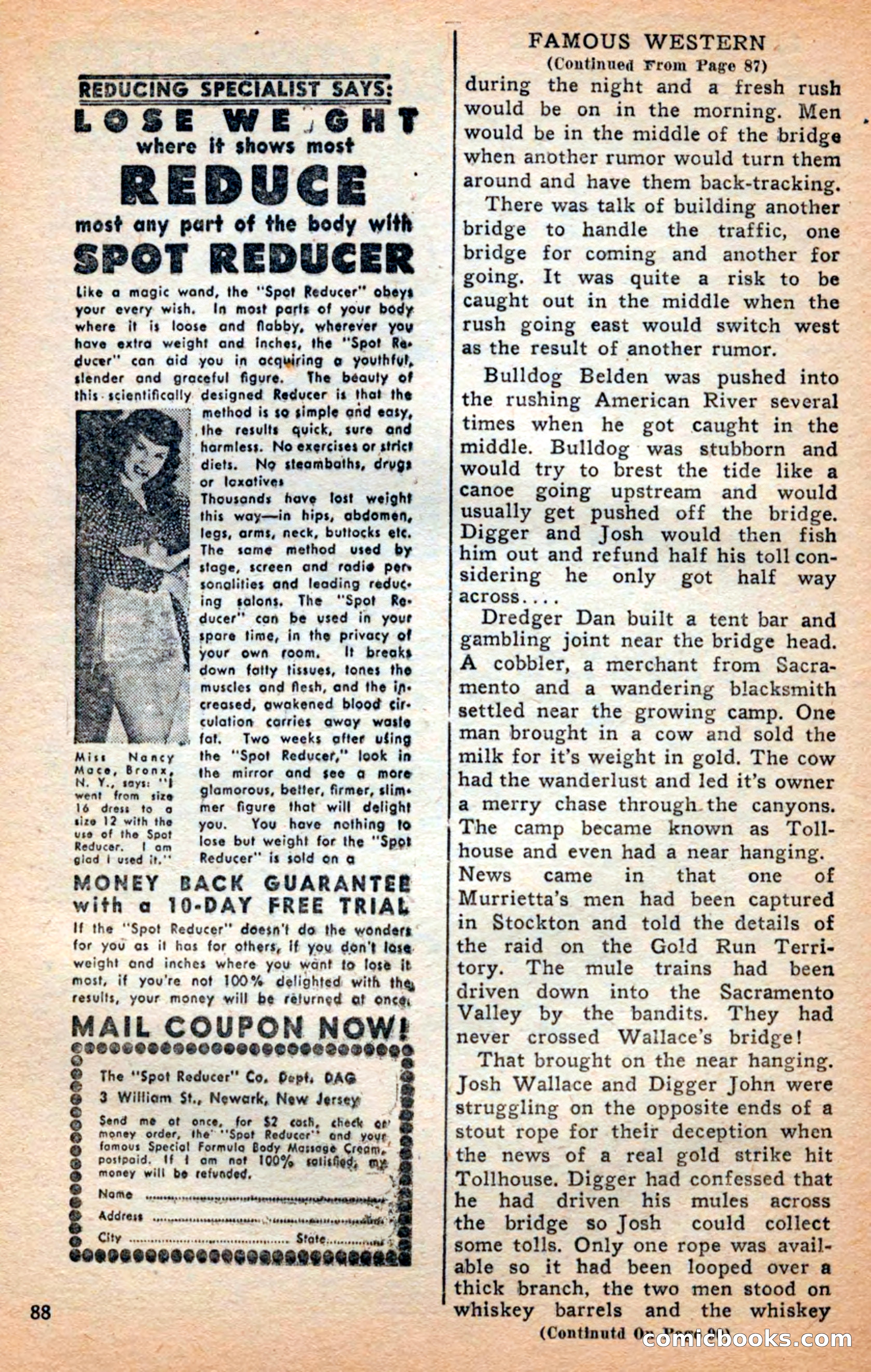 Famous Western, April 1948 — page 88 of 101