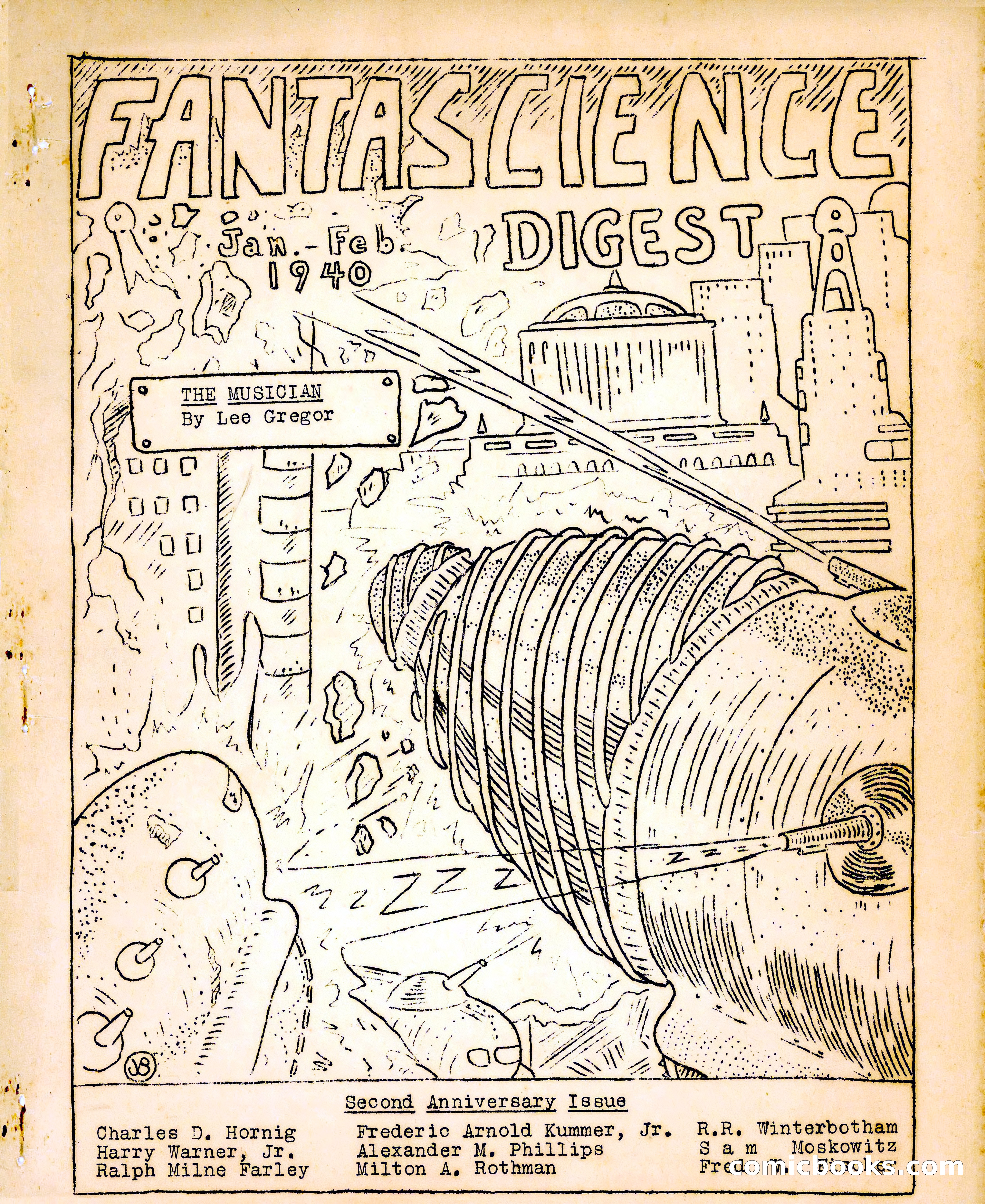 Fantascience Digest, Vol. 3, No. 1 — page 1 of 44