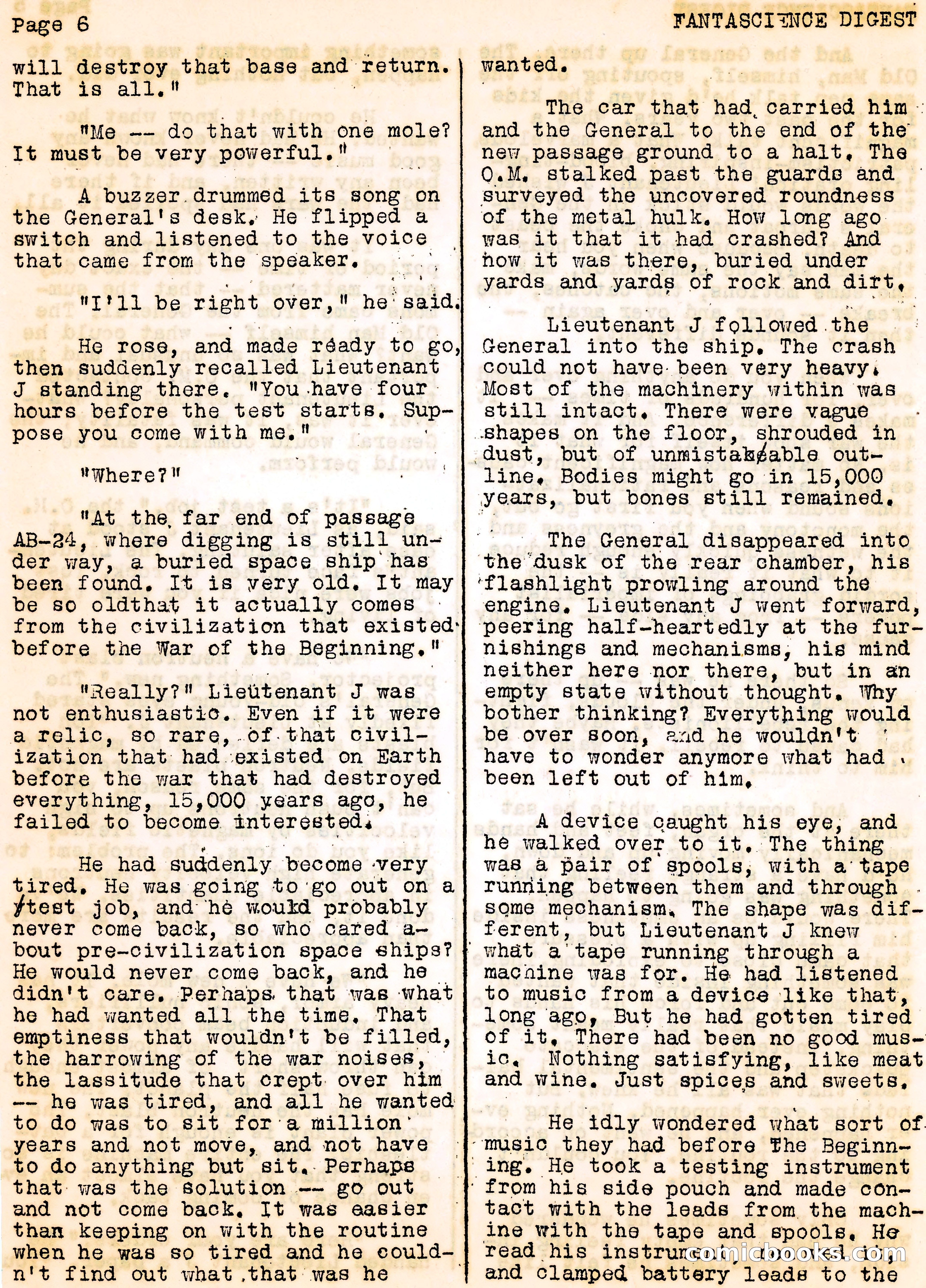 Fantascience Digest, Vol. 3, No. 1 — page 6 of 44