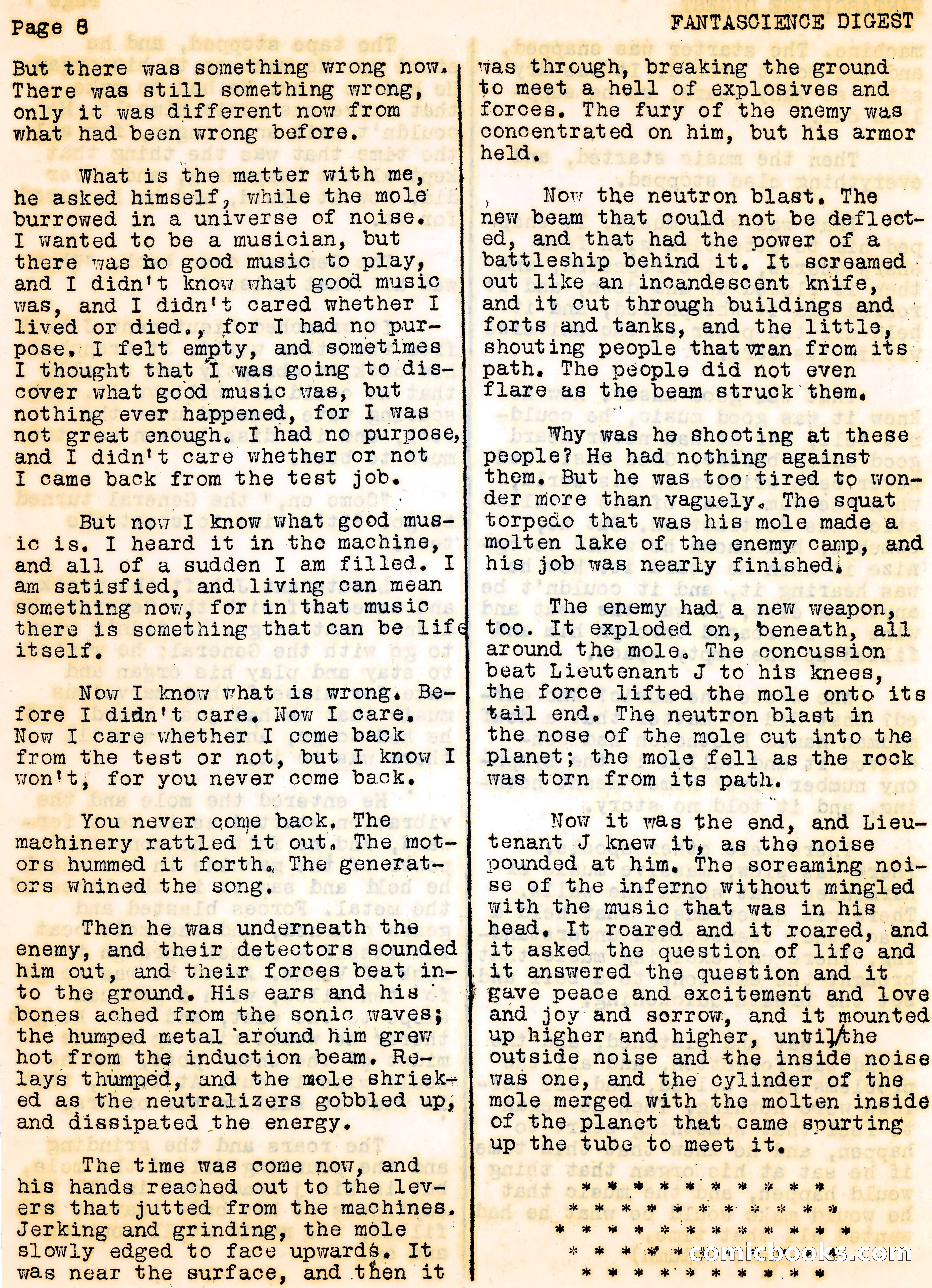 Fantascience Digest, Vol. 3, No. 1 — page 8 of 44