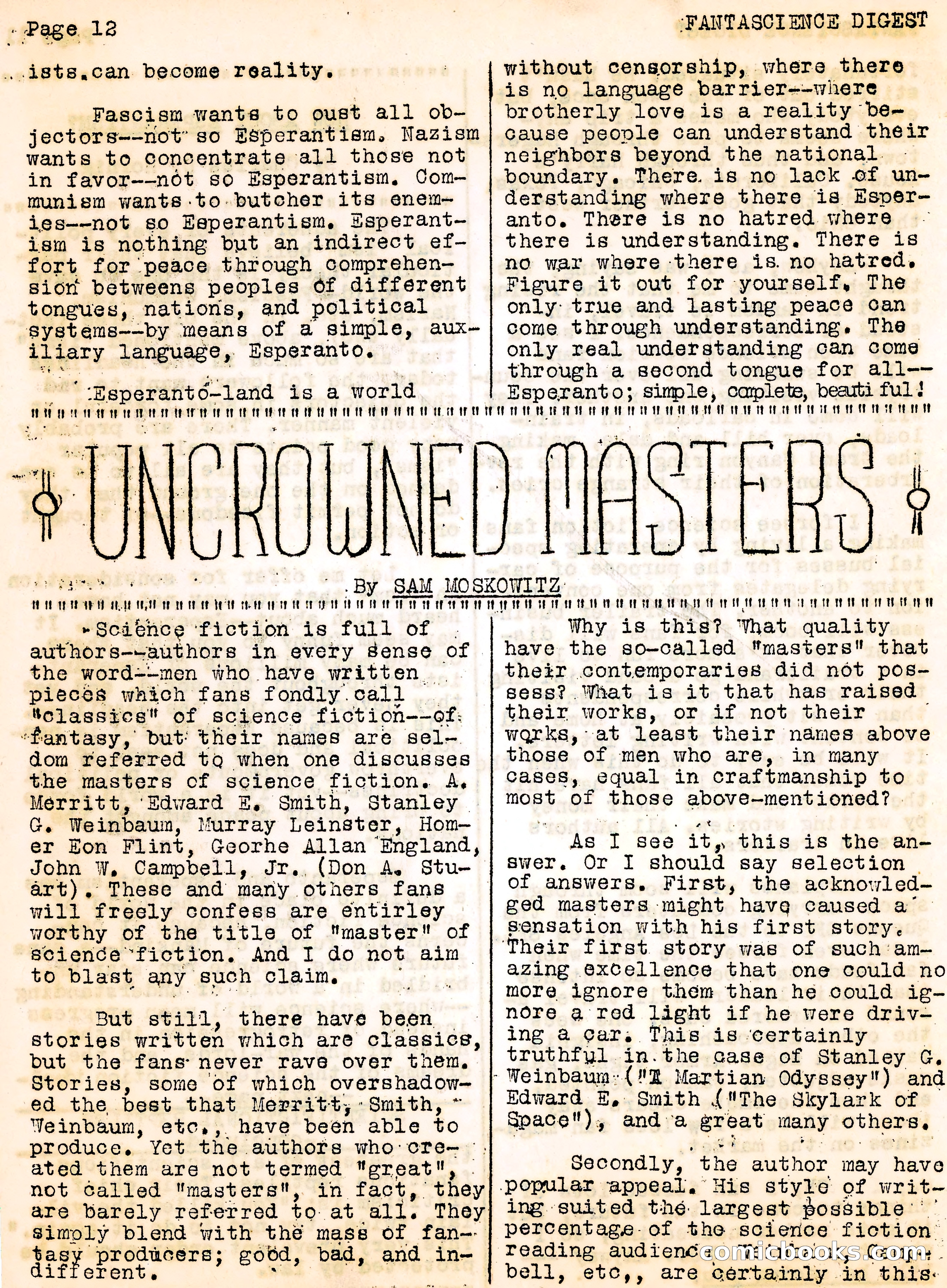 Fantascience Digest, Vol. 3, No. 1 — page 12 of 44