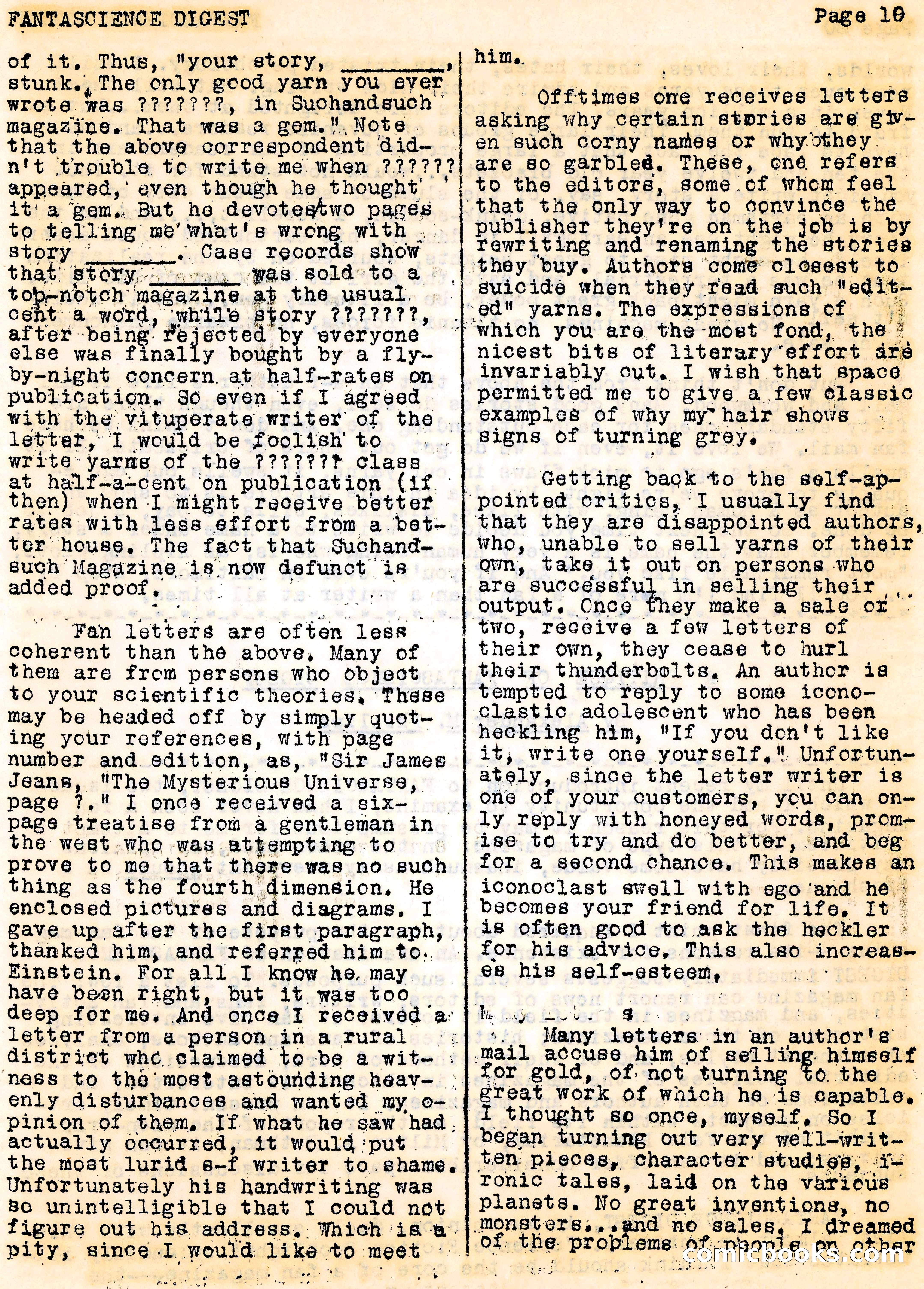 Fantascience Digest, Vol. 3, No. 1 — page 19 of 44