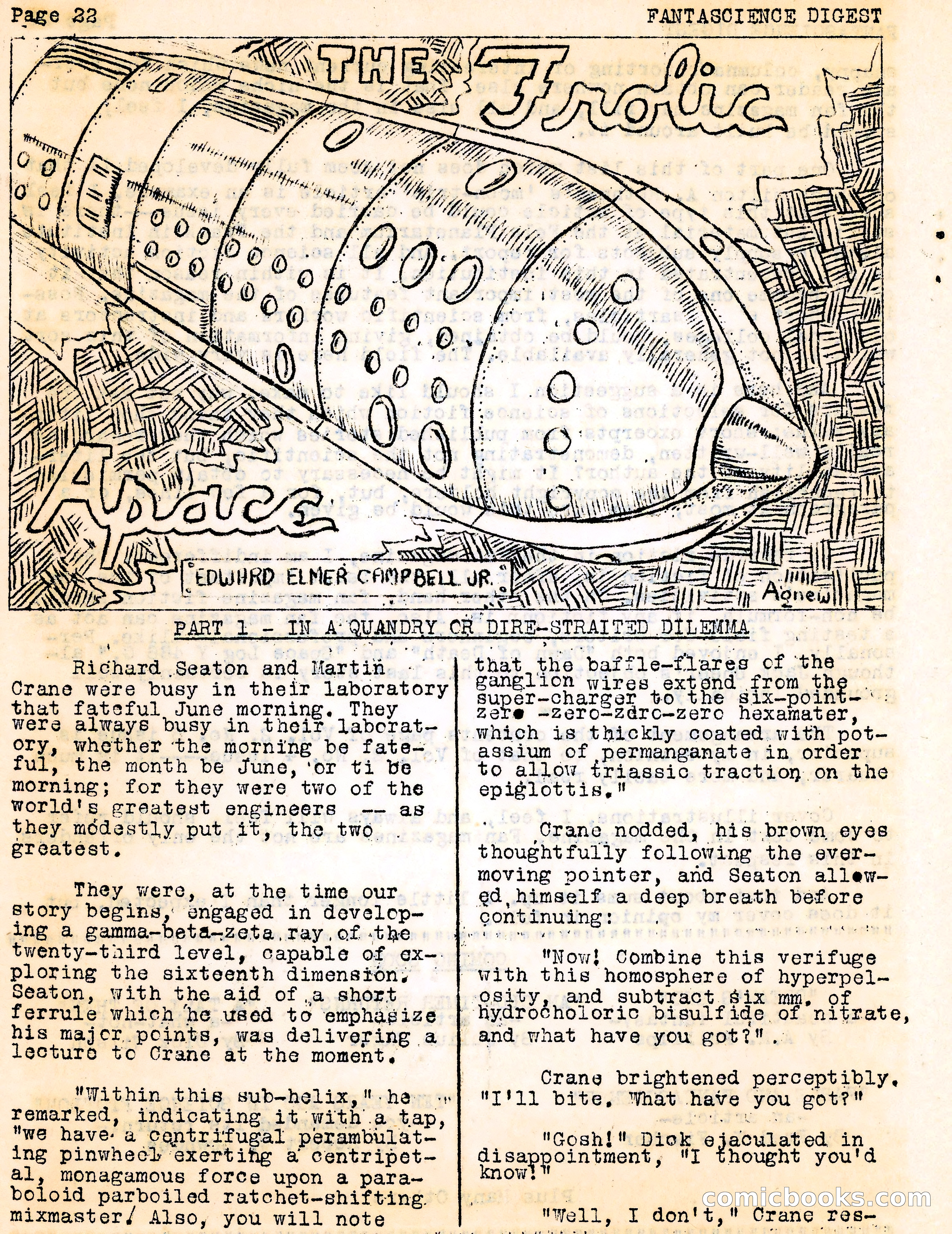 Fantascience Digest, Vol. 3, No. 1 — page 22 of 44