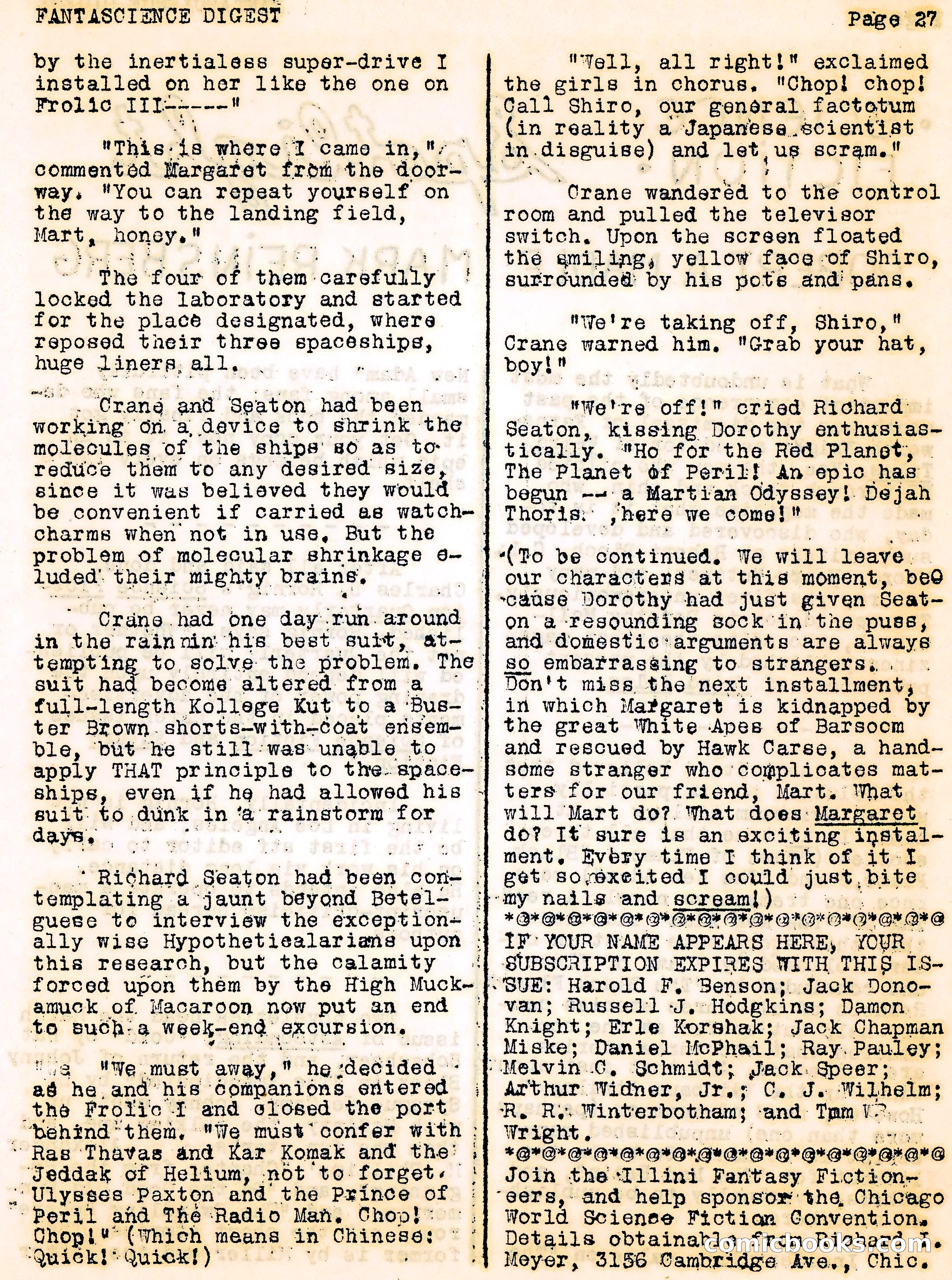 Fantascience Digest, Vol. 3, No. 1 — page 27 of 44