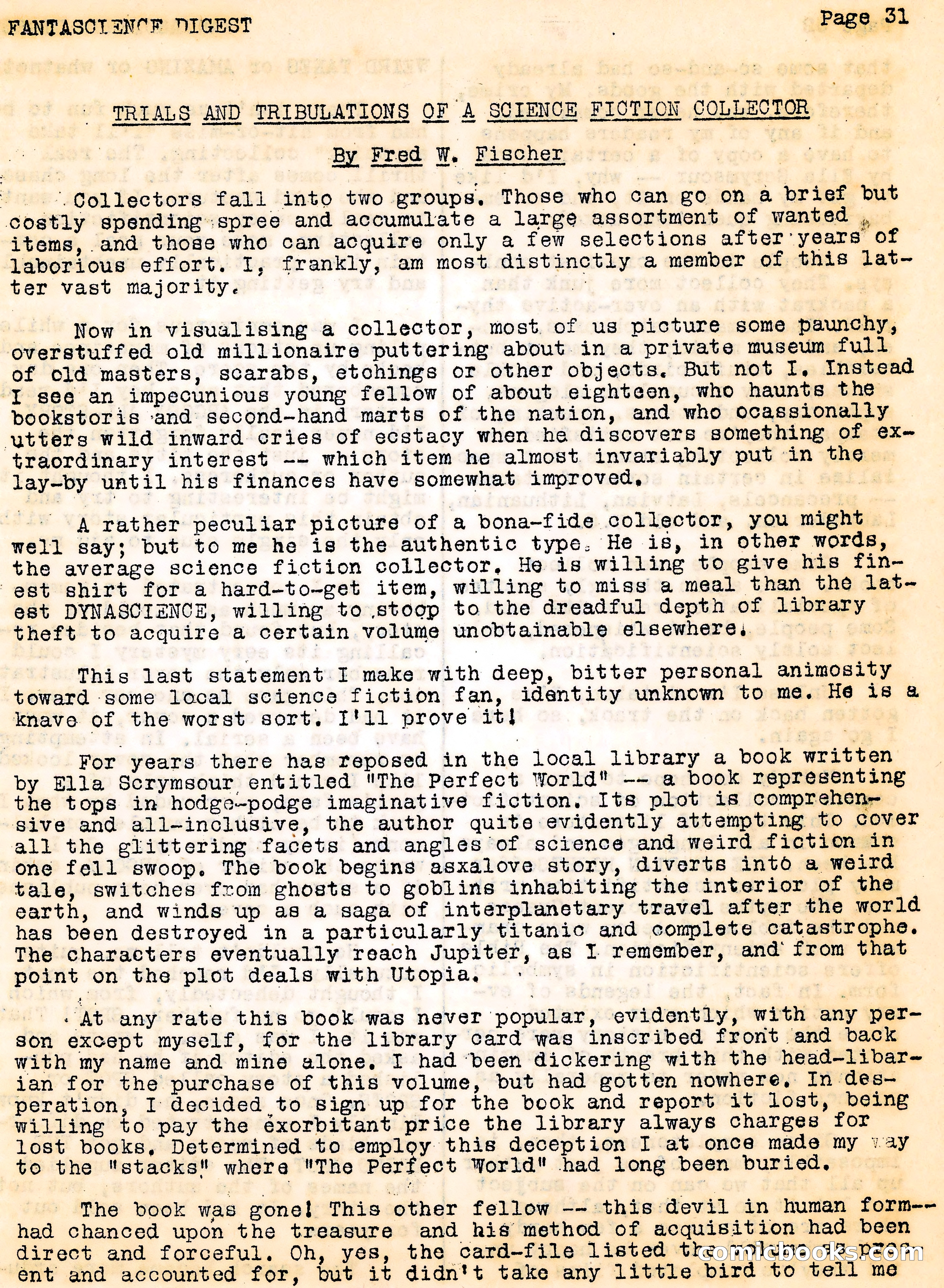 Fantascience Digest, Vol. 3, No. 1 — page 31 of 44