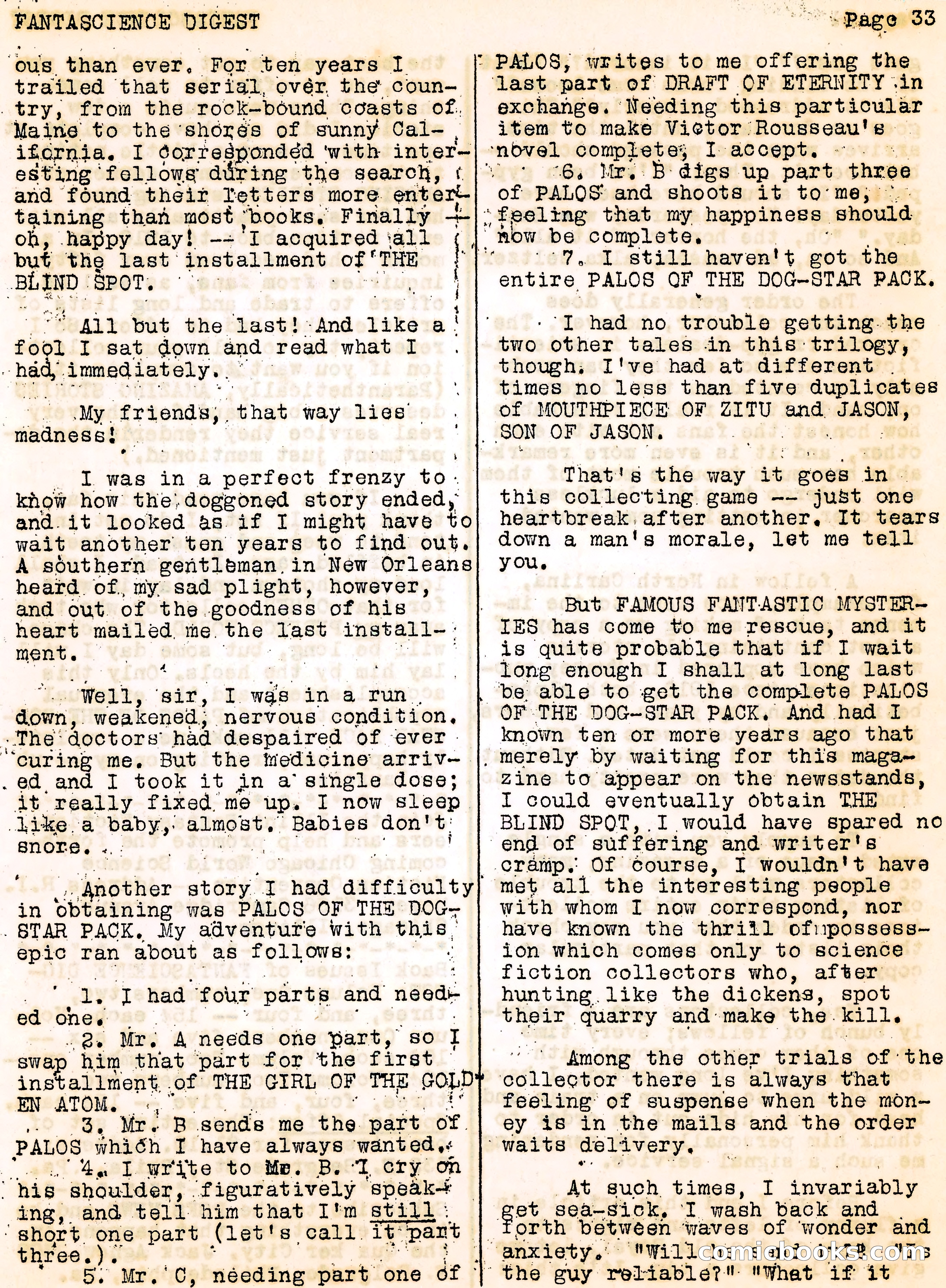 Fantascience Digest, Vol. 3, No. 1 — page 33 of 44