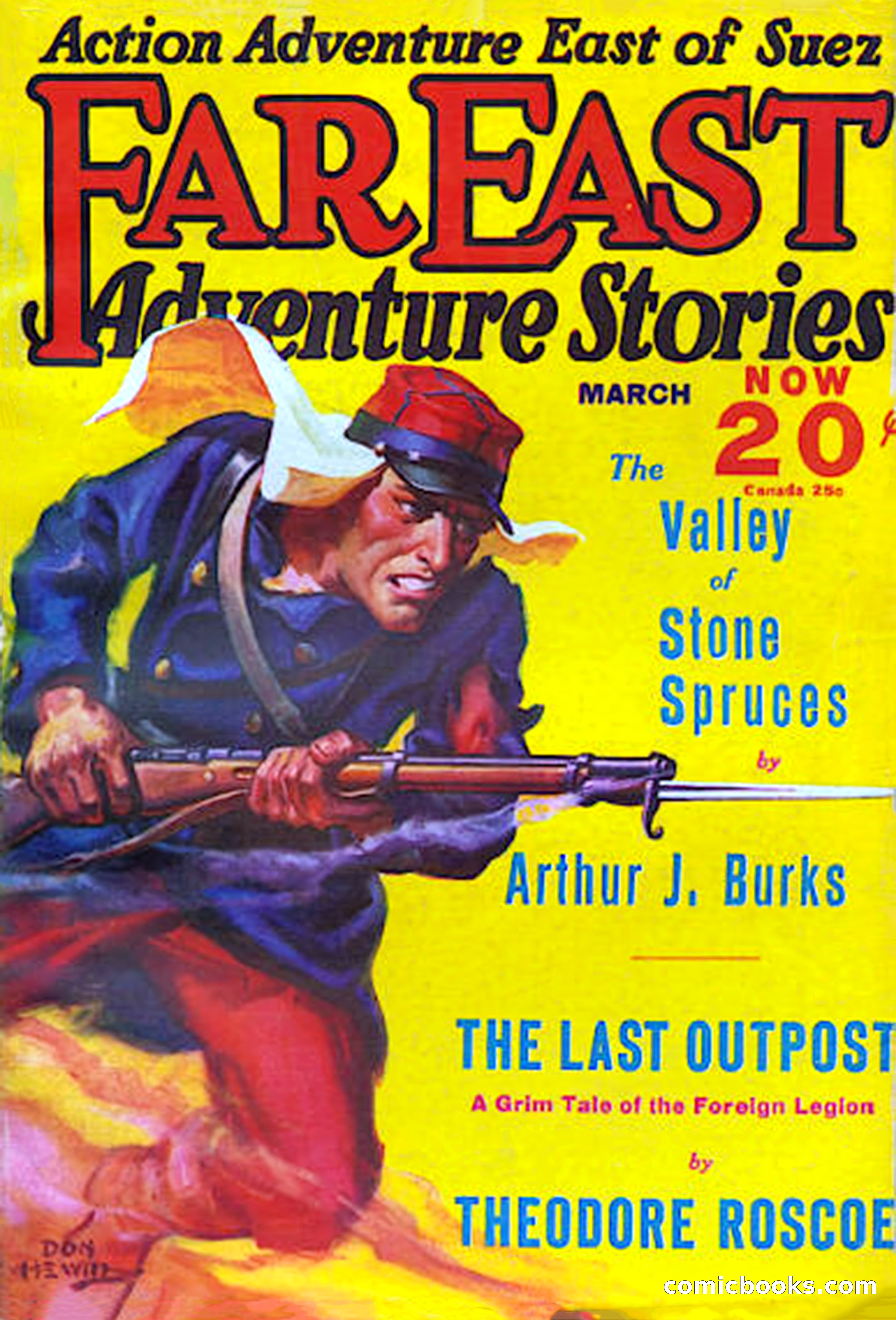 Far East Adventure Stories, March 1931 — page 1 of 132