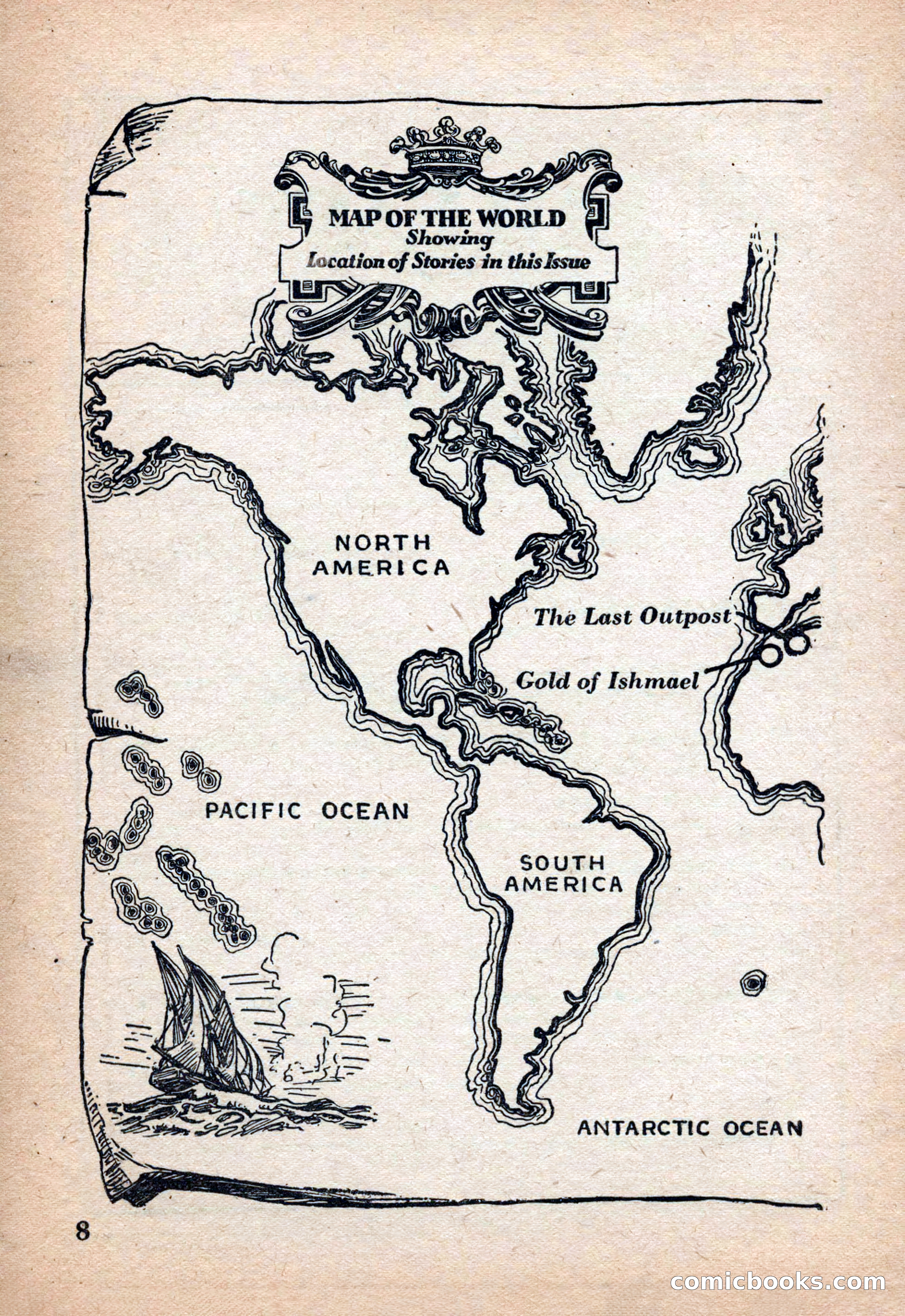 Far East Adventure Stories, March 1931 — page 10 of 132