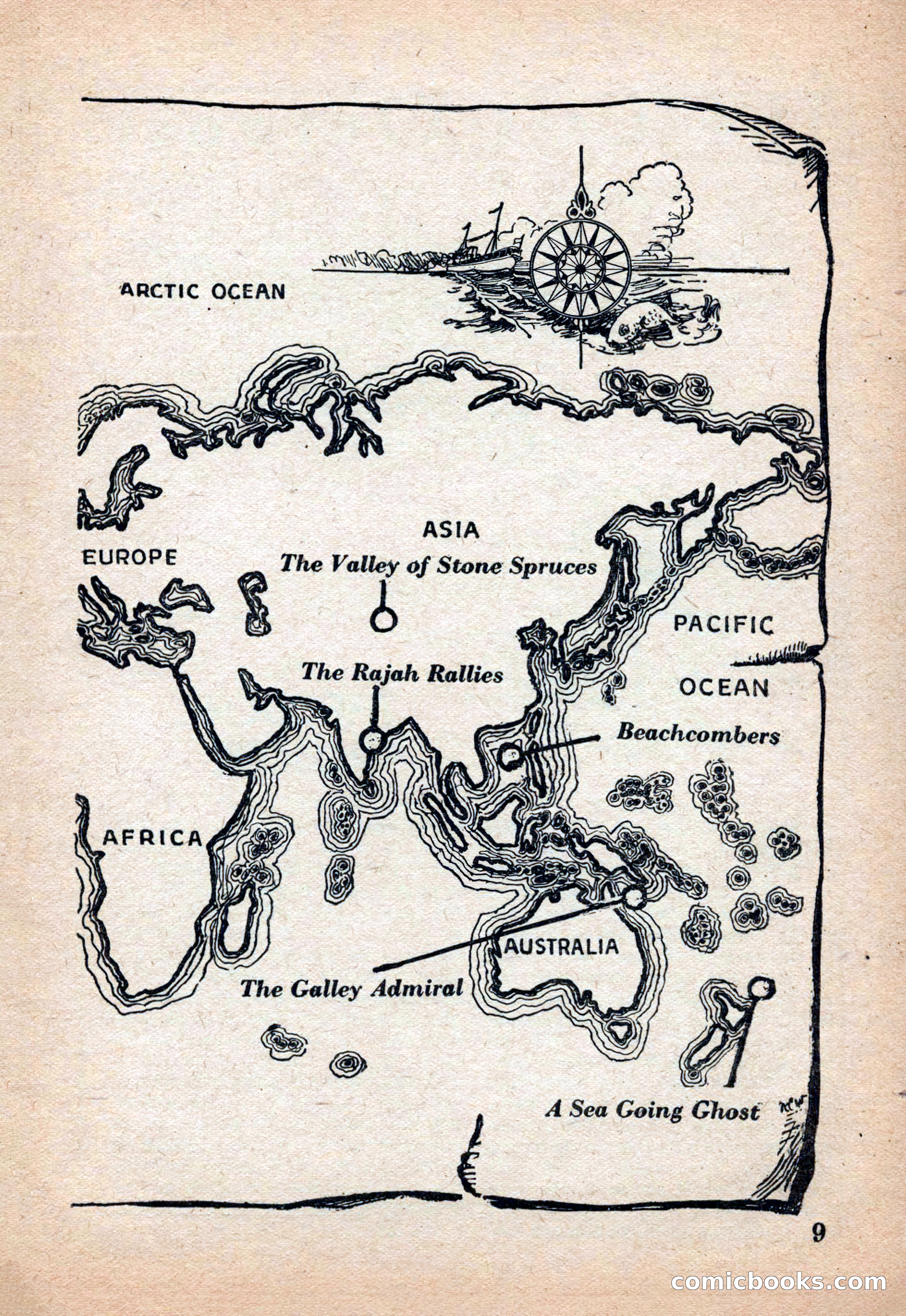 Far East Adventure Stories, March 1931 — page 11 of 132