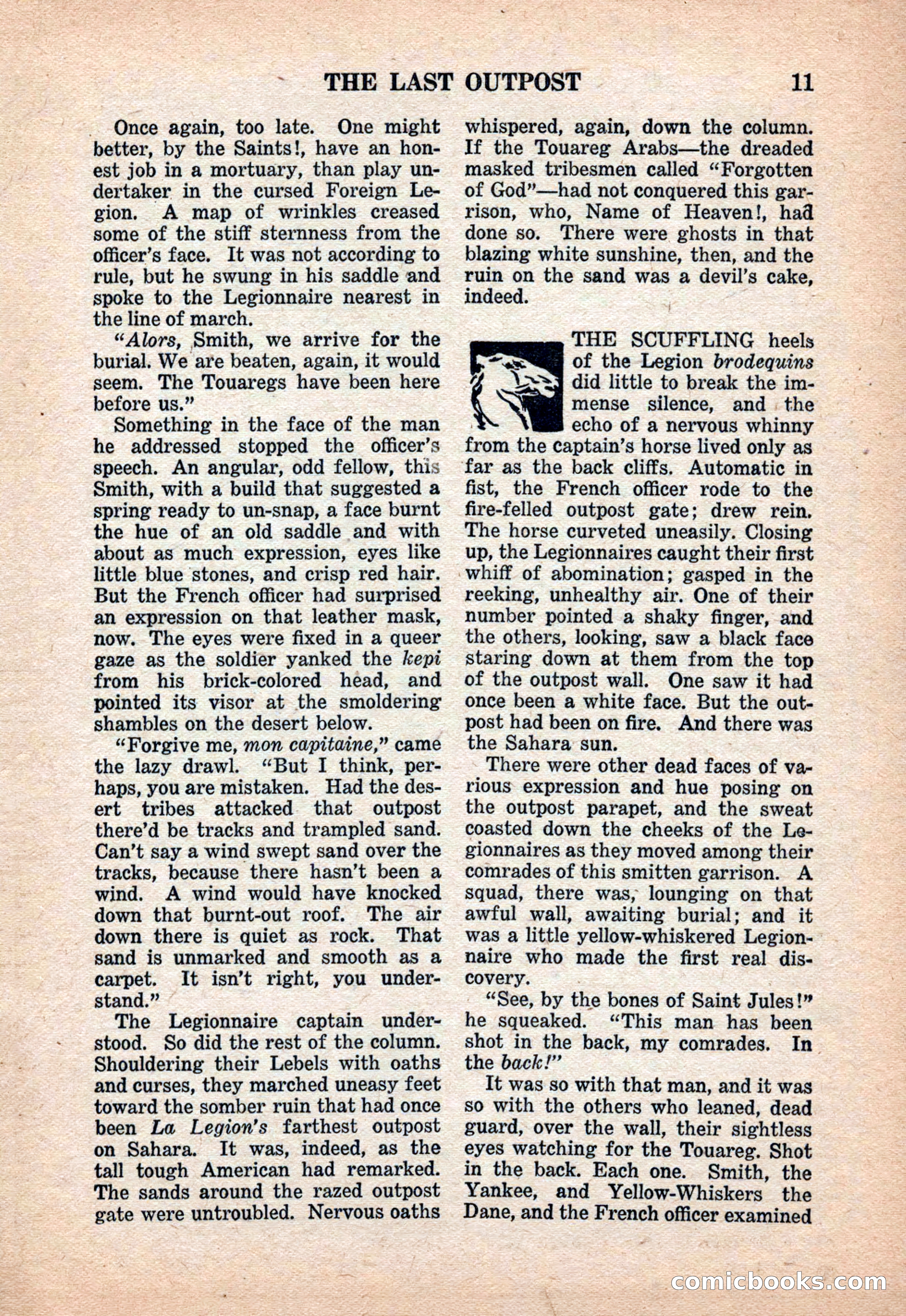 Far East Adventure Stories, March 1931 — page 13 of 132