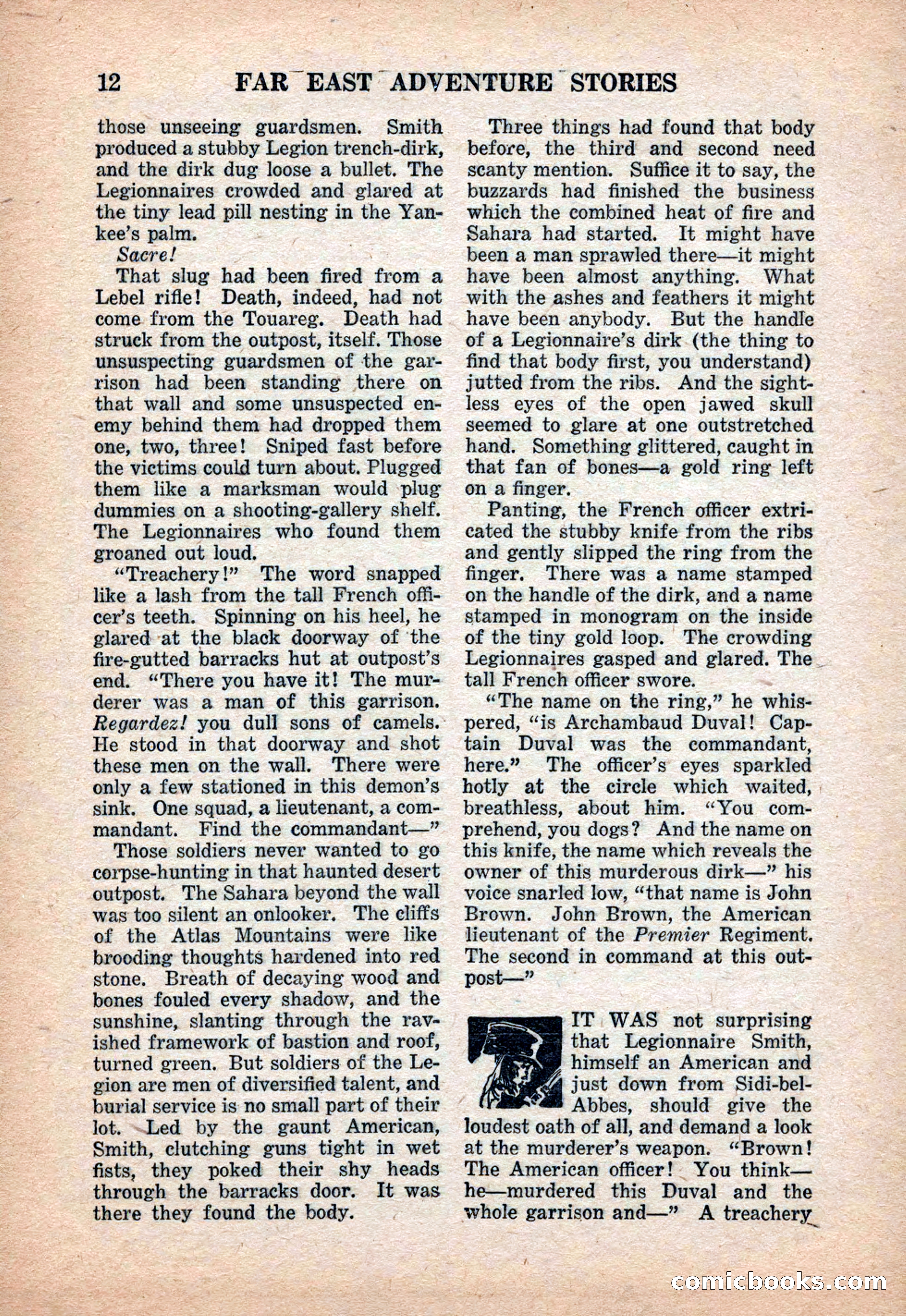 Far East Adventure Stories, March 1931 — page 14 of 132
