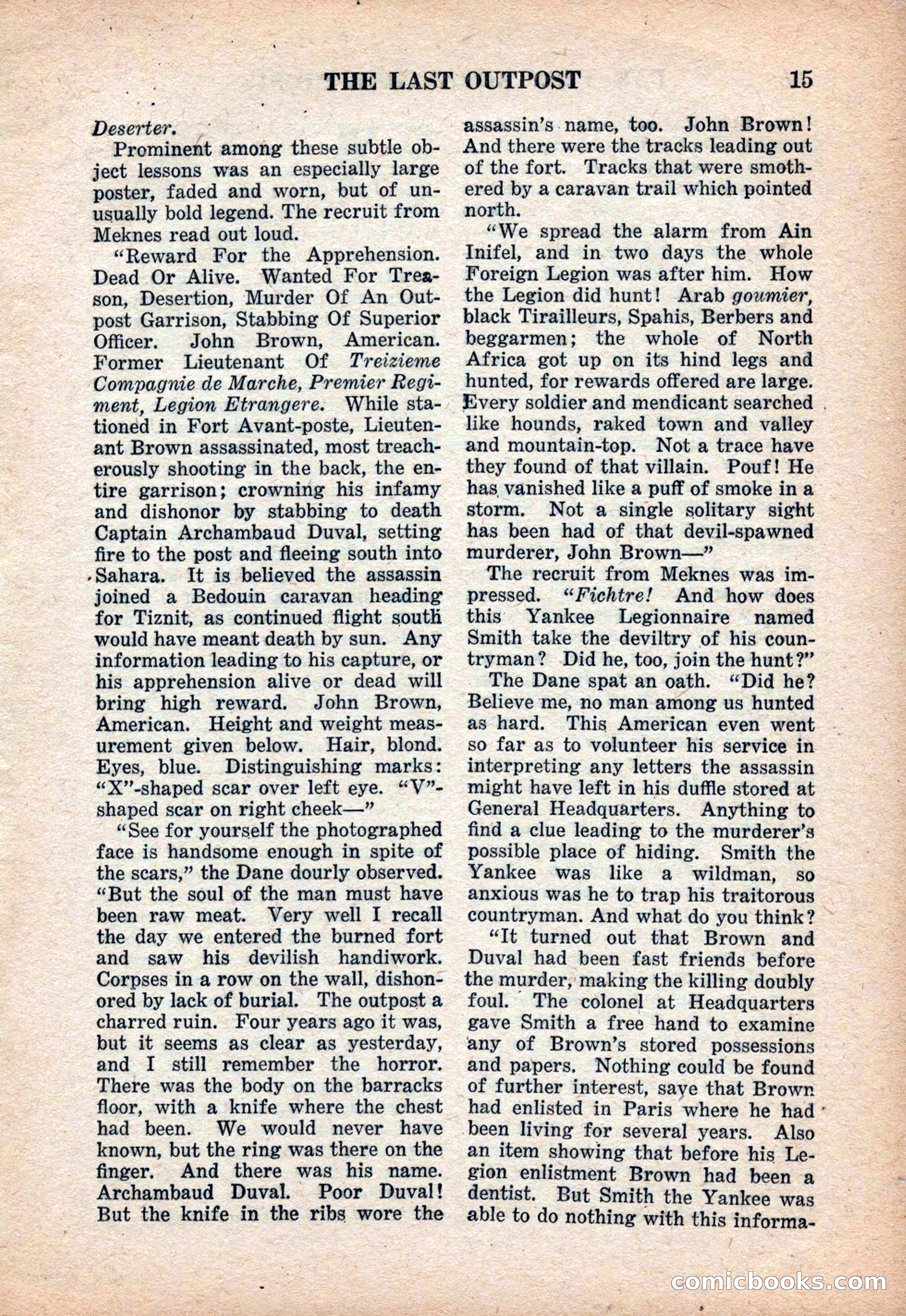 Far East Adventure Stories, March 1931 — page 17 of 132