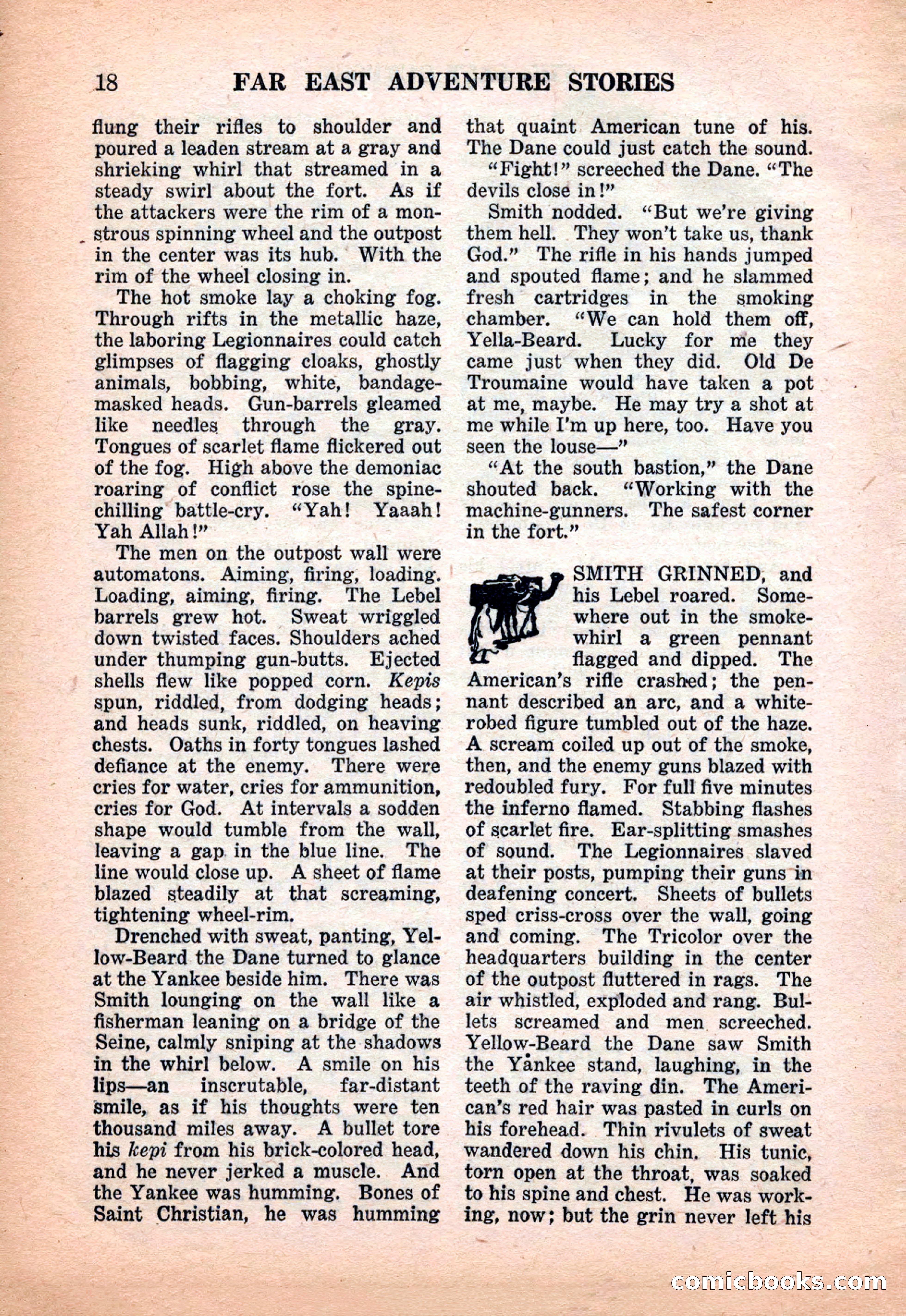 Far East Adventure Stories, March 1931 — page 20 of 132