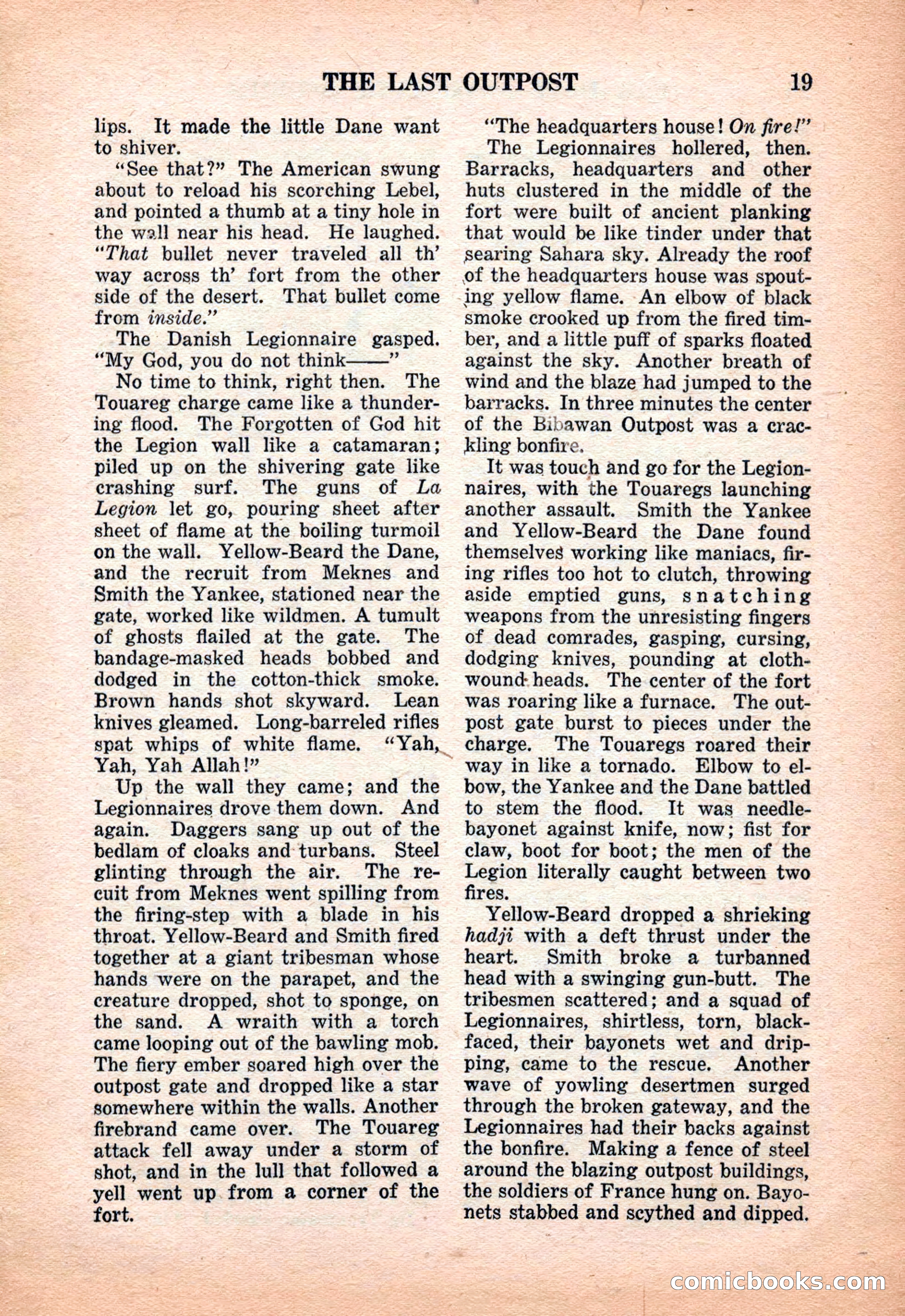 Far East Adventure Stories, March 1931 — page 21 of 132