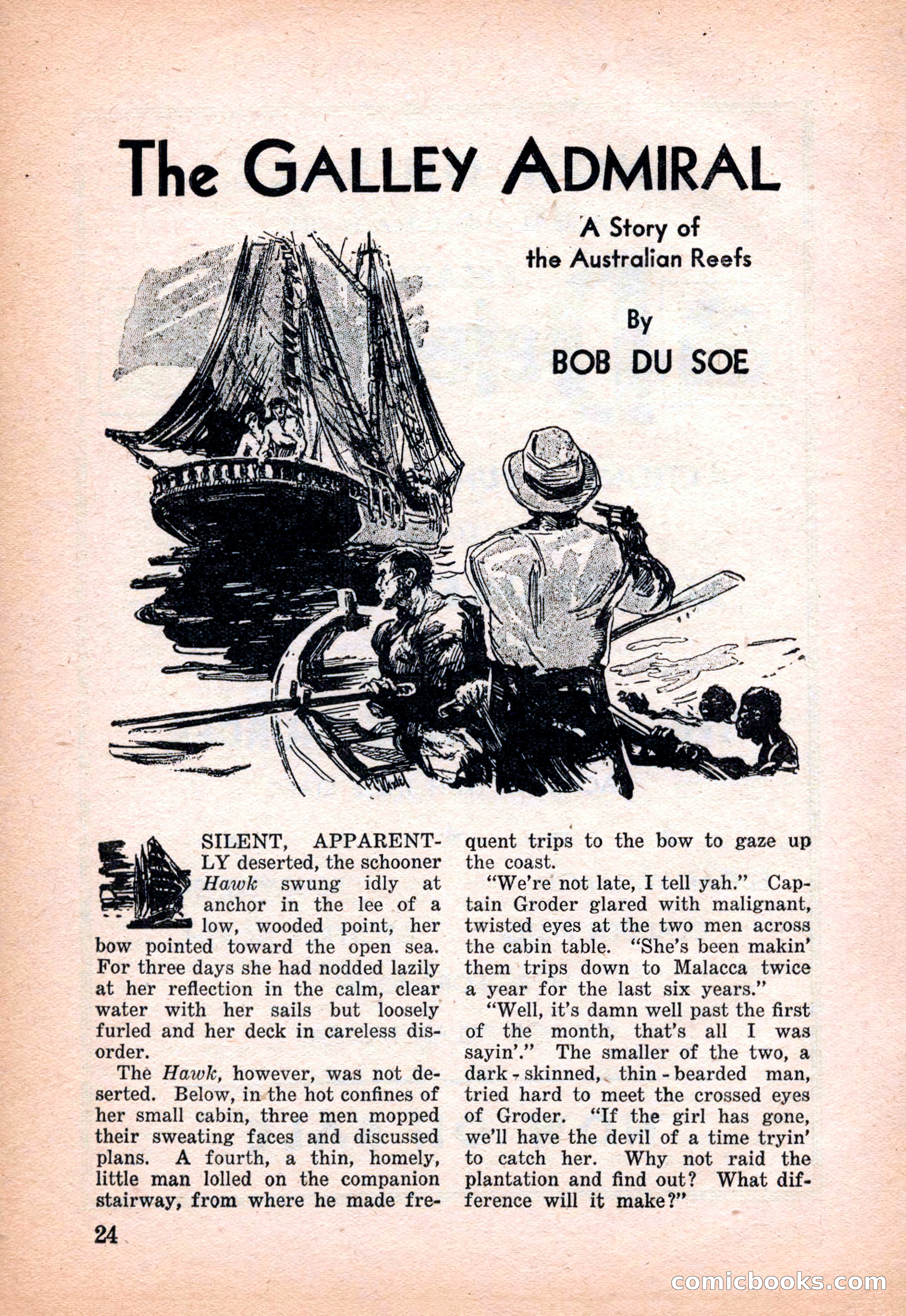 Far East Adventure Stories, March 1931 — page 26 of 132