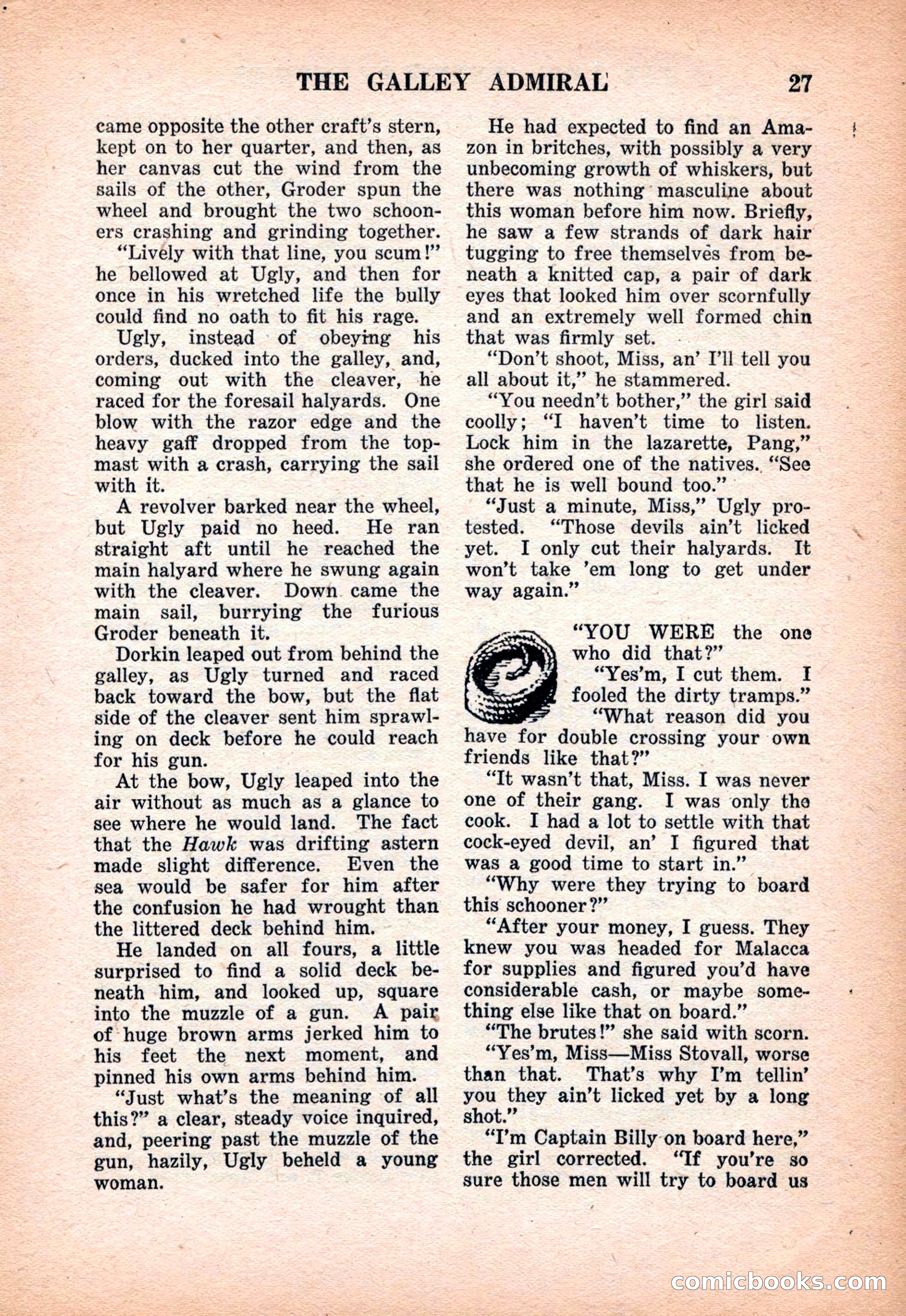 Far East Adventure Stories, March 1931 — page 29 of 132