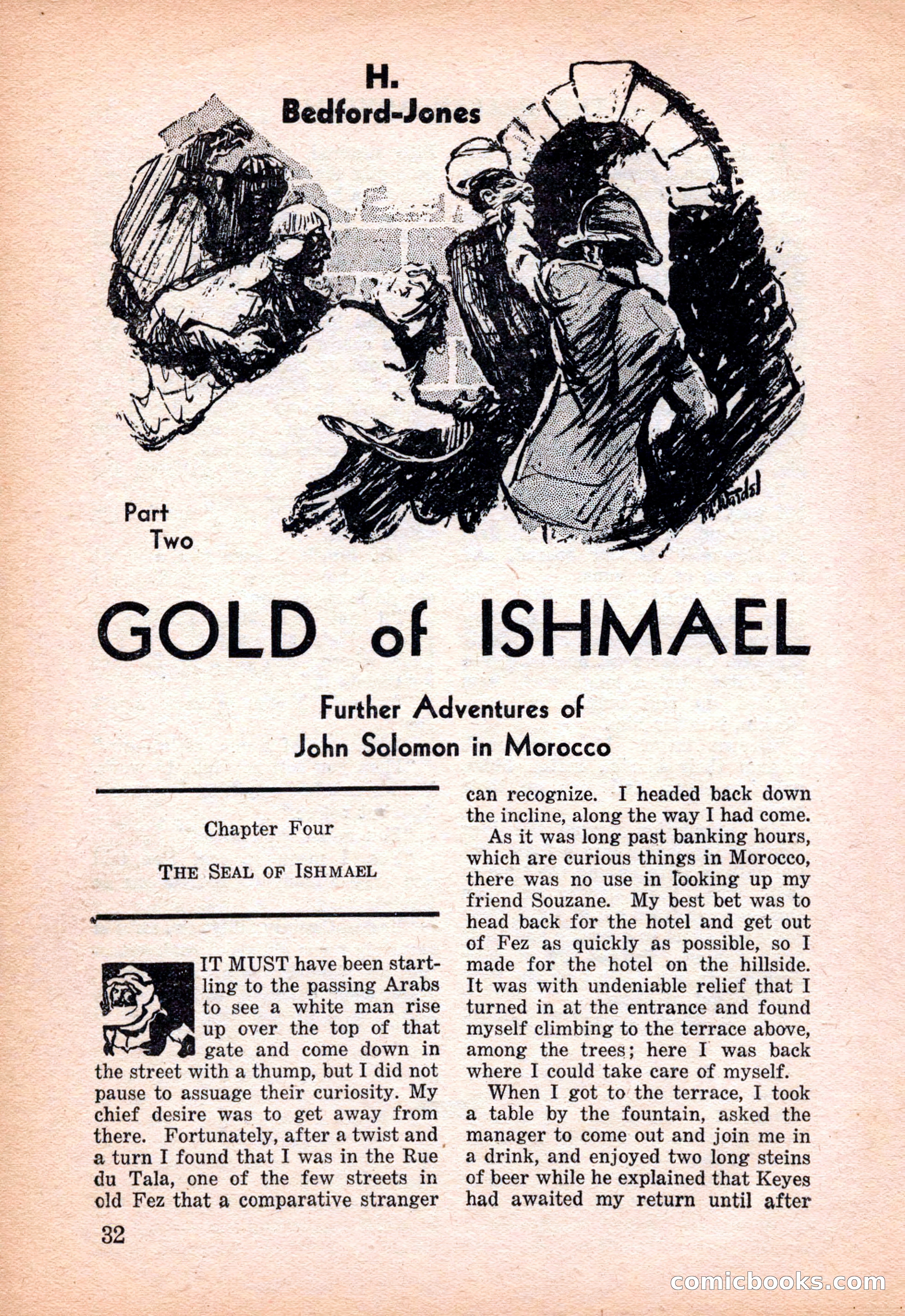 Far East Adventure Stories, March 1931 — page 34 of 132
