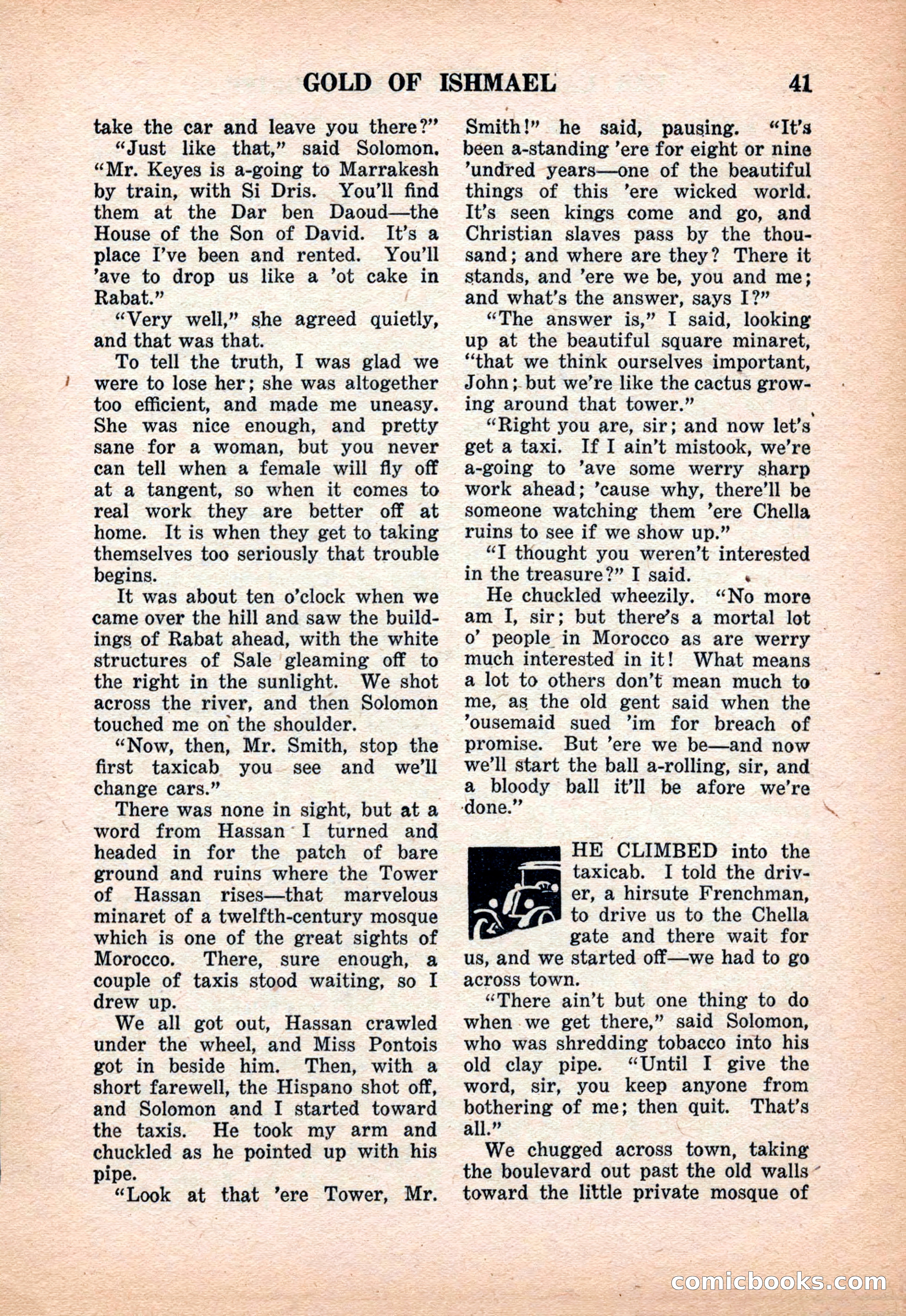 Far East Adventure Stories, March 1931 — page 43 of 132