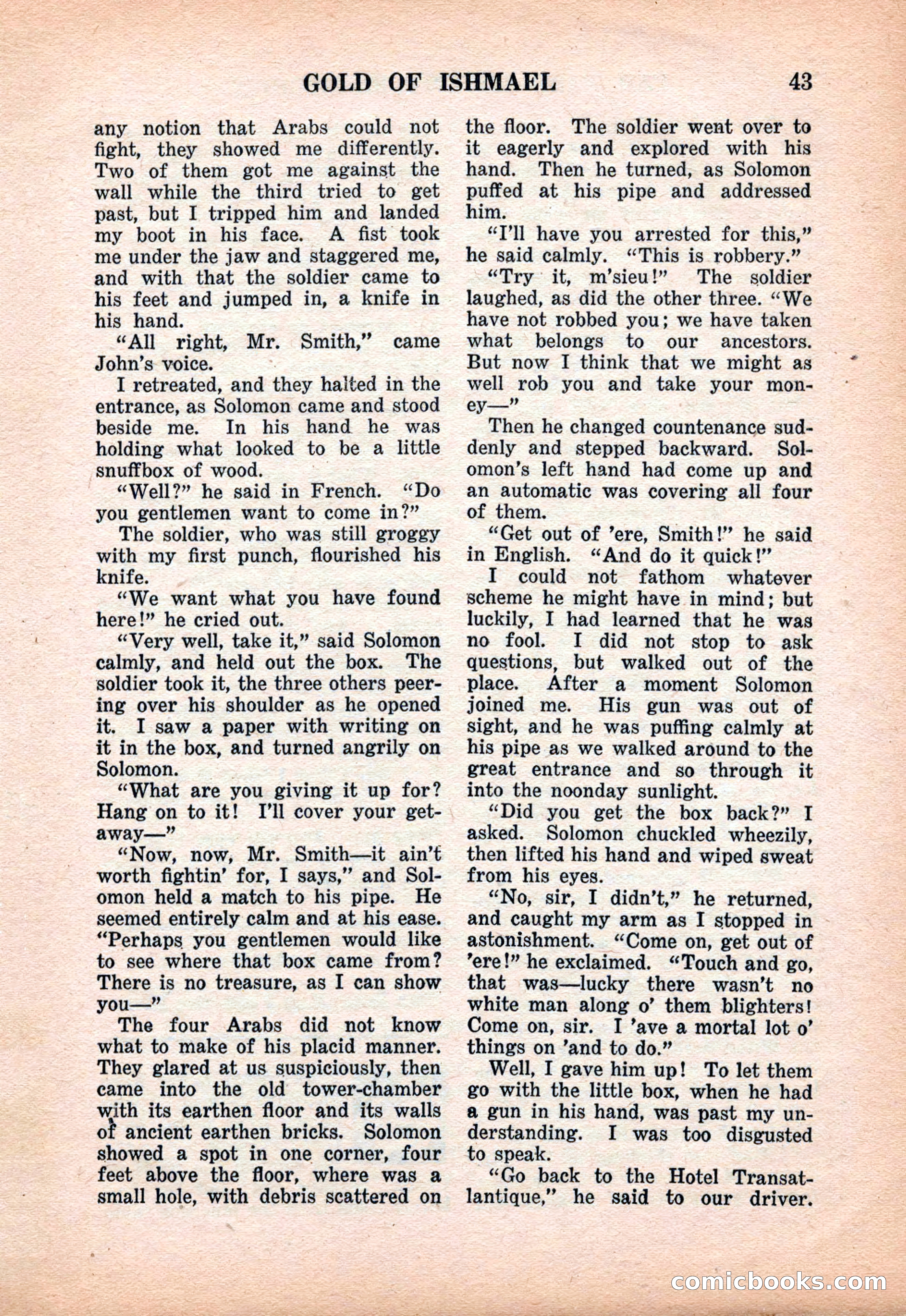 Far East Adventure Stories, March 1931 — page 45 of 132
