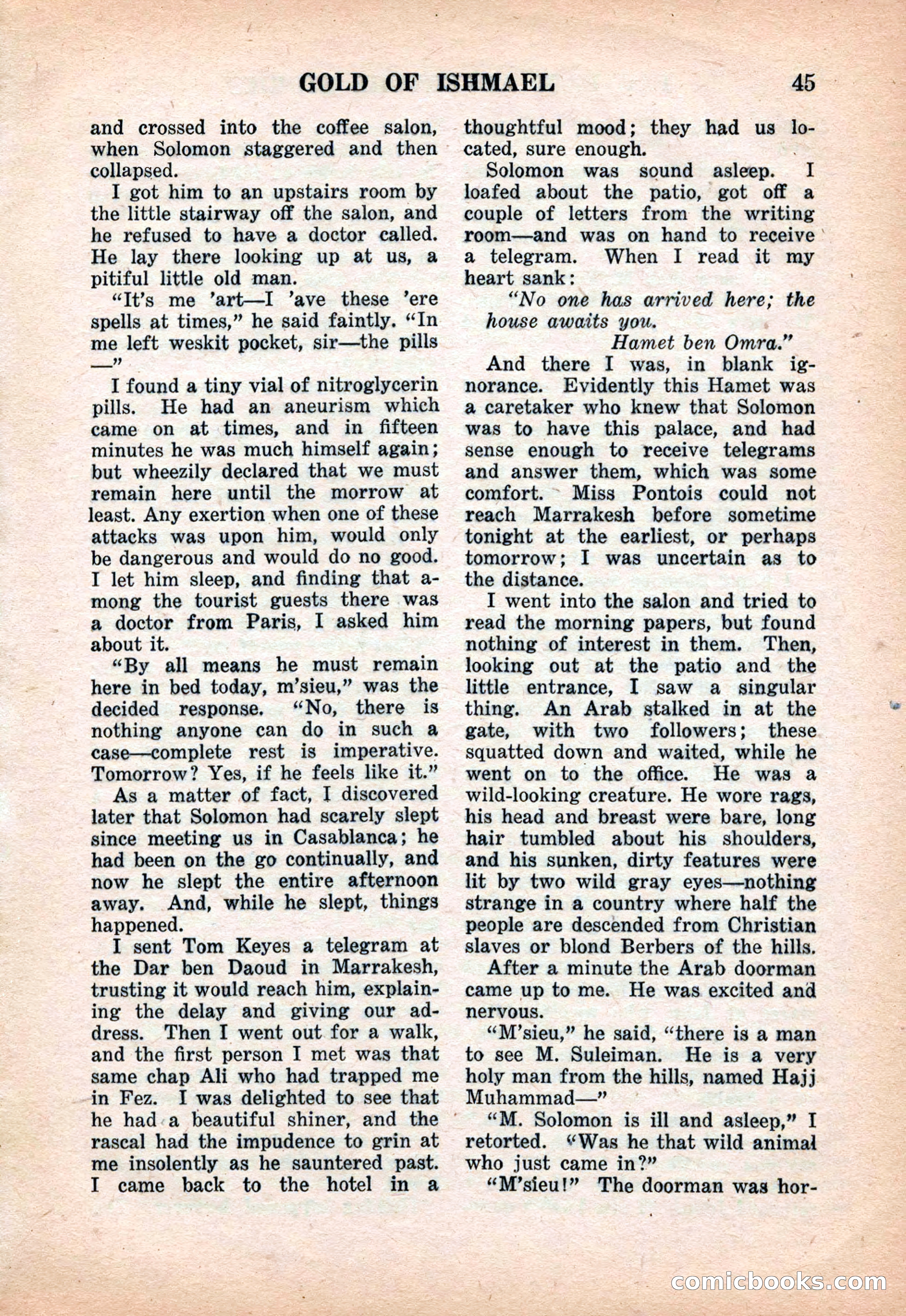 Far East Adventure Stories, March 1931 — page 47 of 132