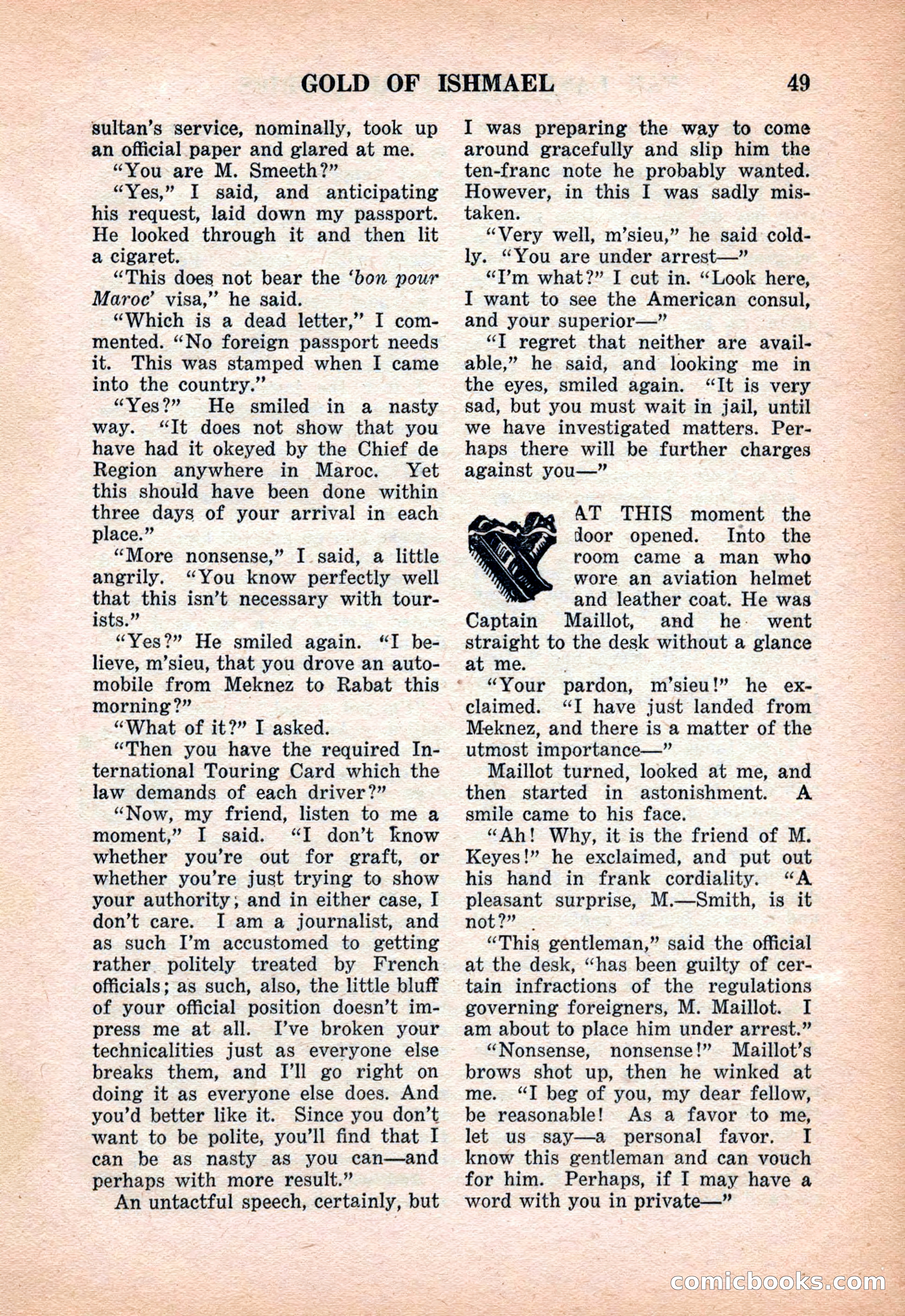 Far East Adventure Stories, March 1931 — page 51 of 132