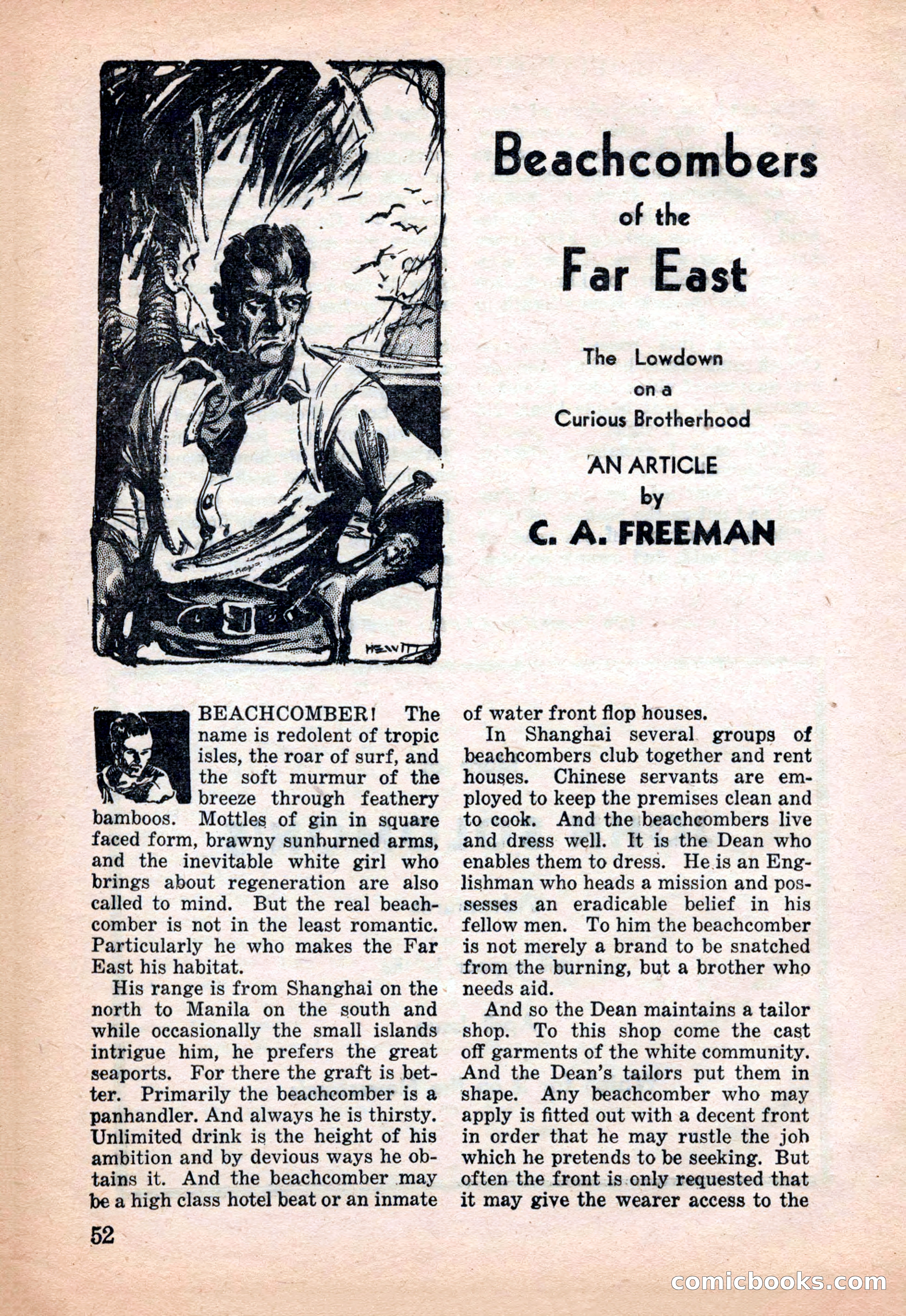 Far East Adventure Stories, March 1931 — page 54 of 132